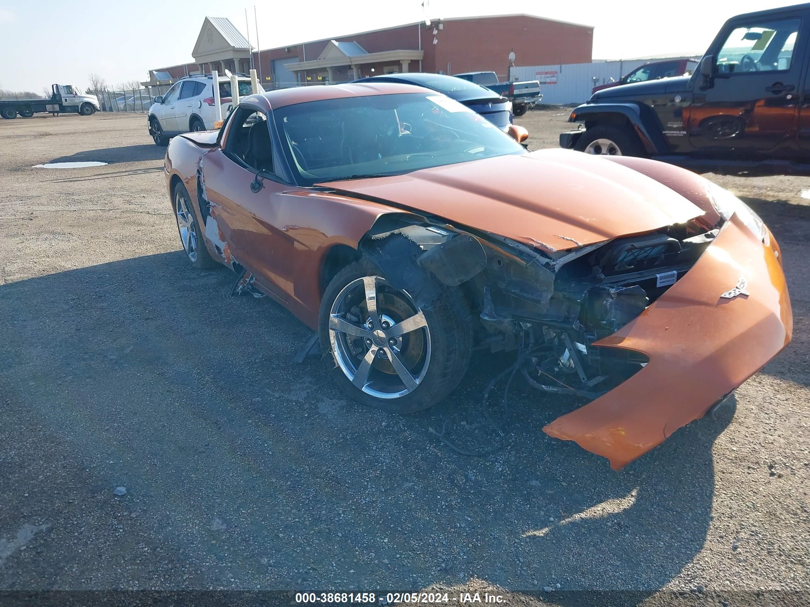 CHEVROLET CORVETTE 2008 1g1yy26w485124881