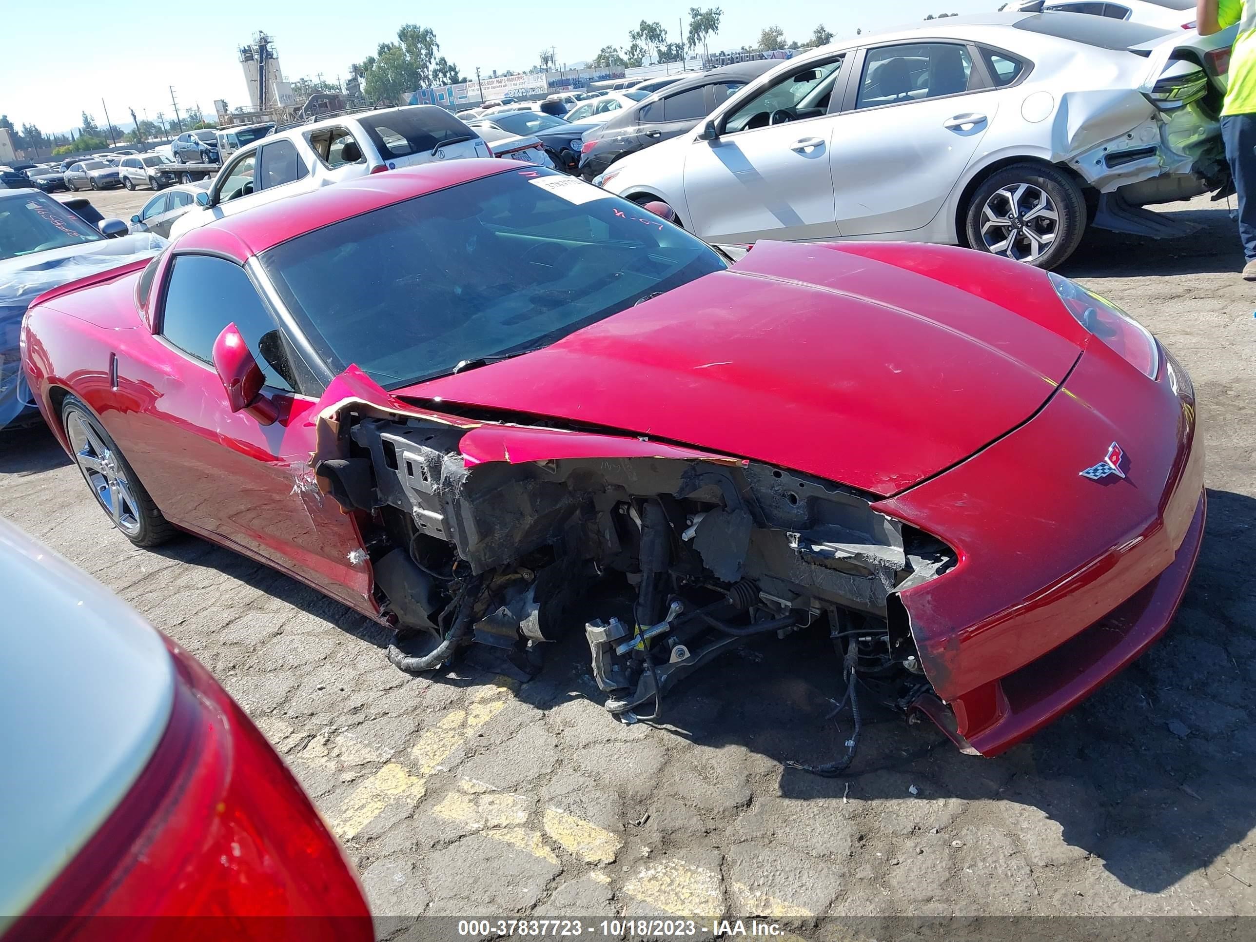 CHEVROLET CORVETTE 2008 1g1yy26w685110206