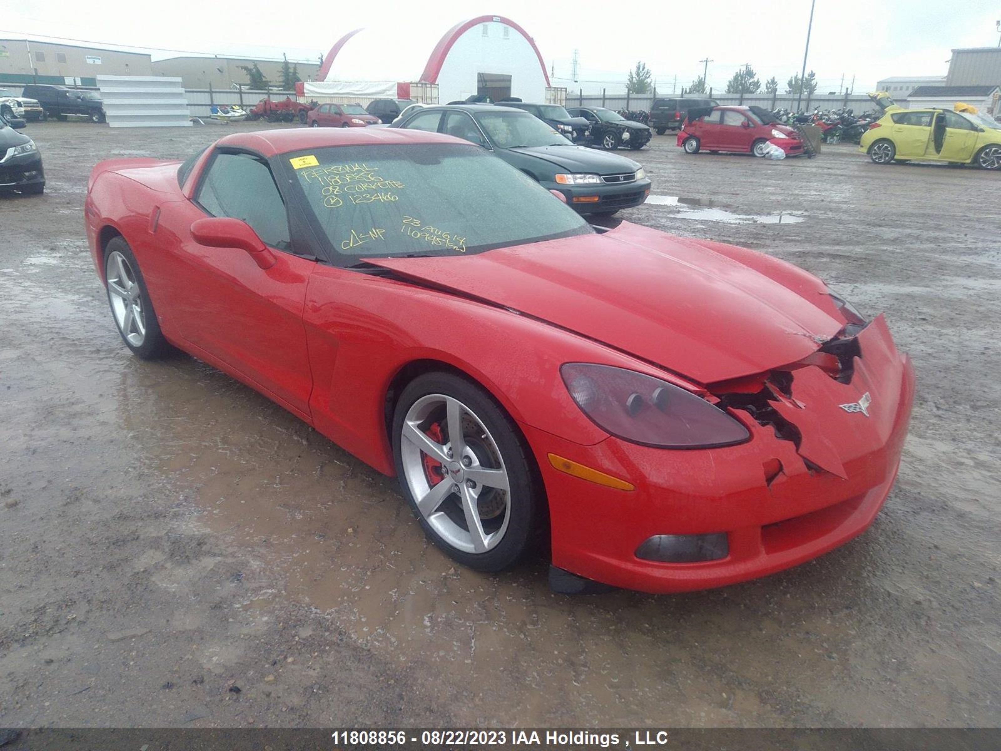 CHEVROLET CORVETTE 2008 1g1yy26w985123466