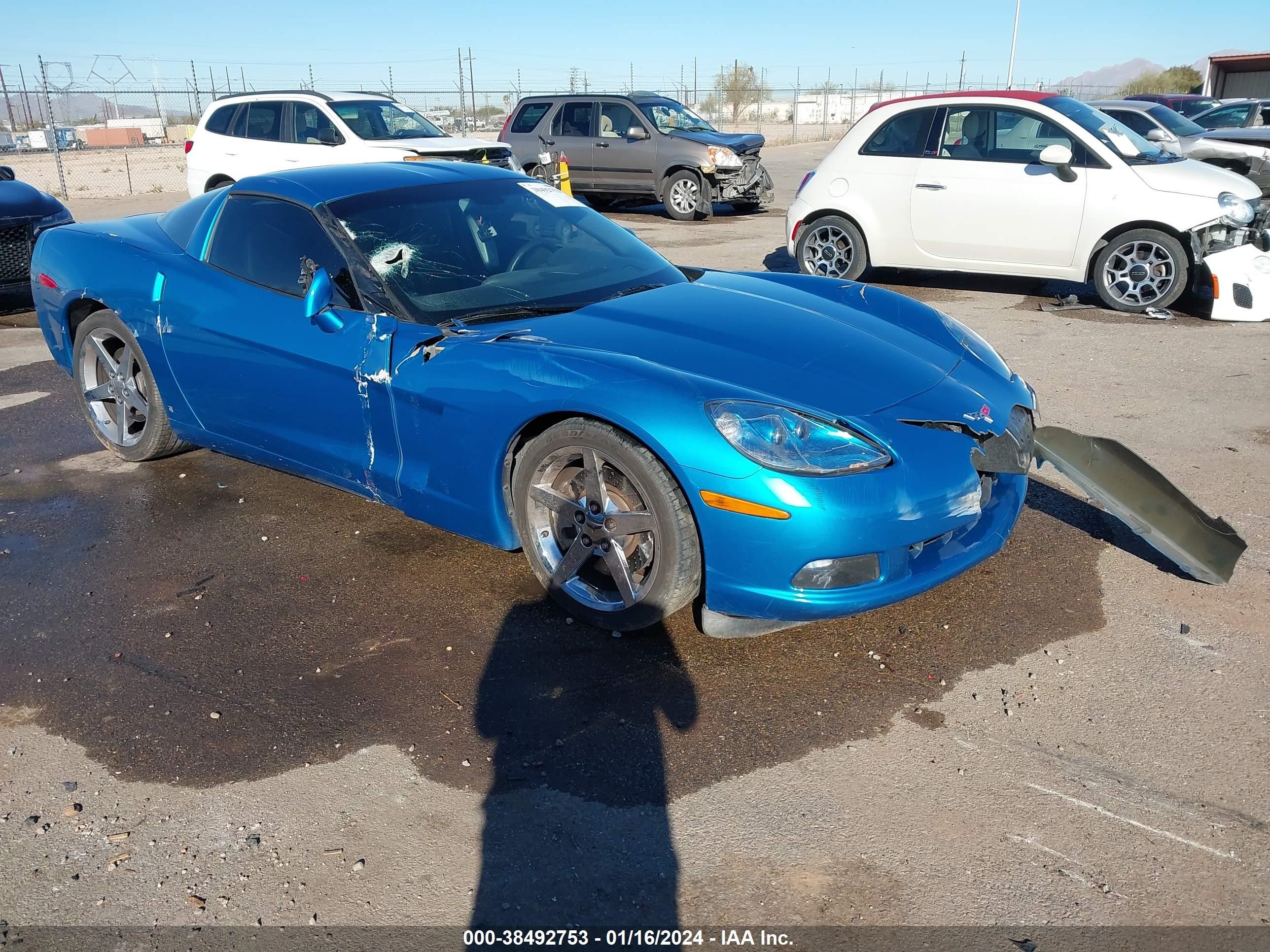 CHEVROLET CORVETTE 2008 1g1yy26wx85103324