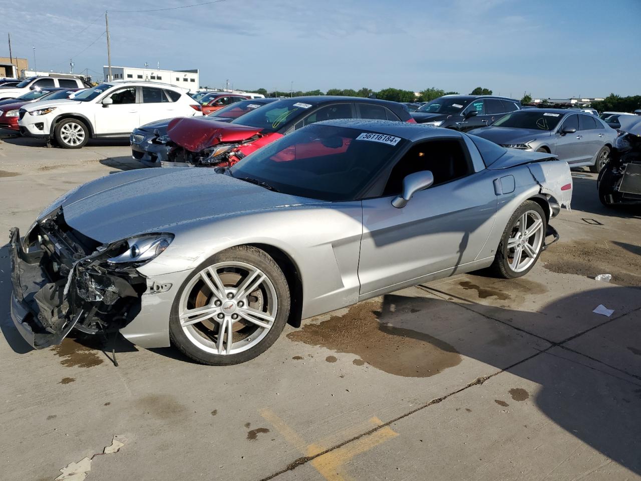 CHEVROLET CORVETTE 2008 1g1yy26wx85124450