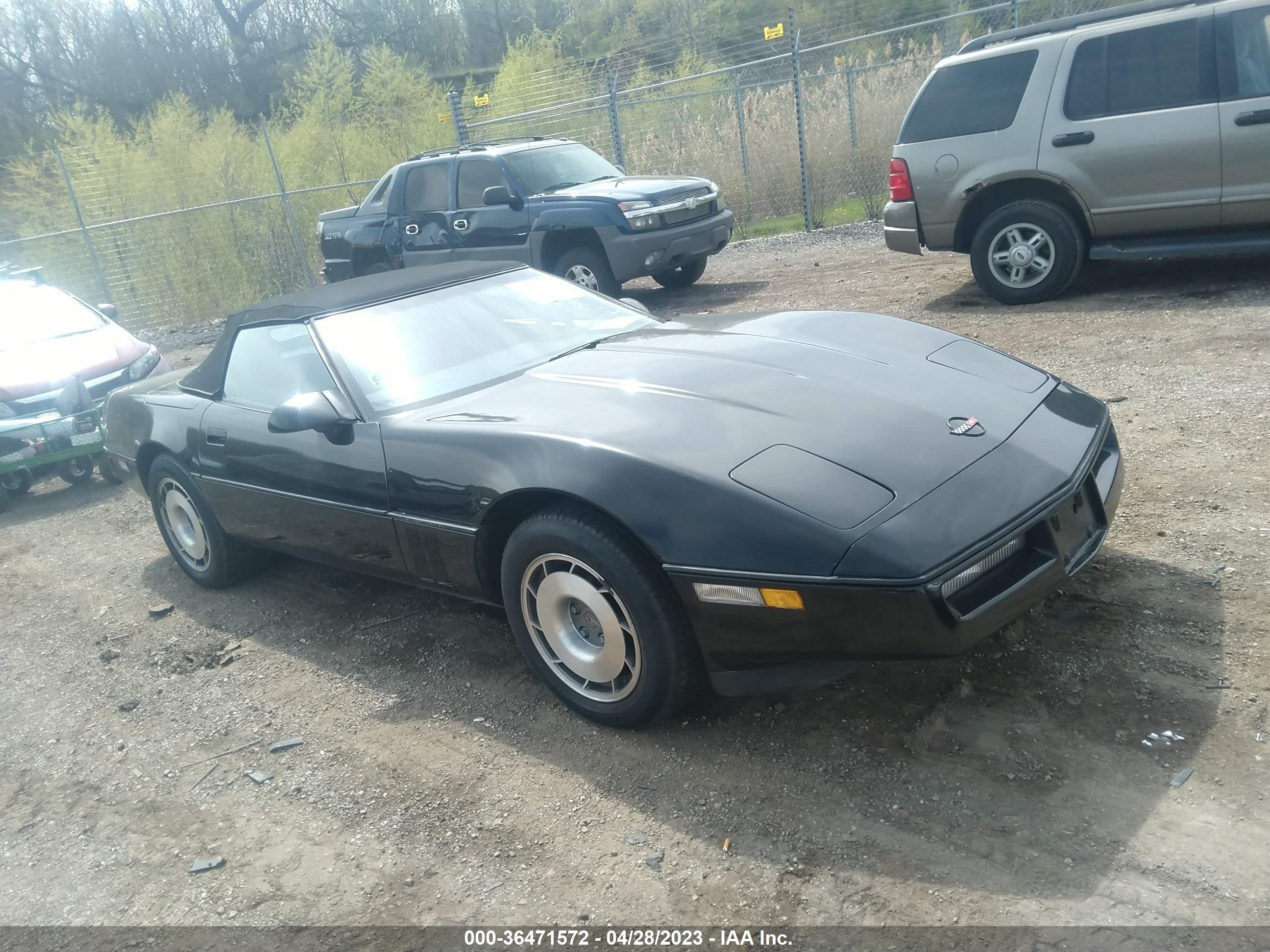 CHEVROLET CORVETTE 1987 1g1yy3181h5120995