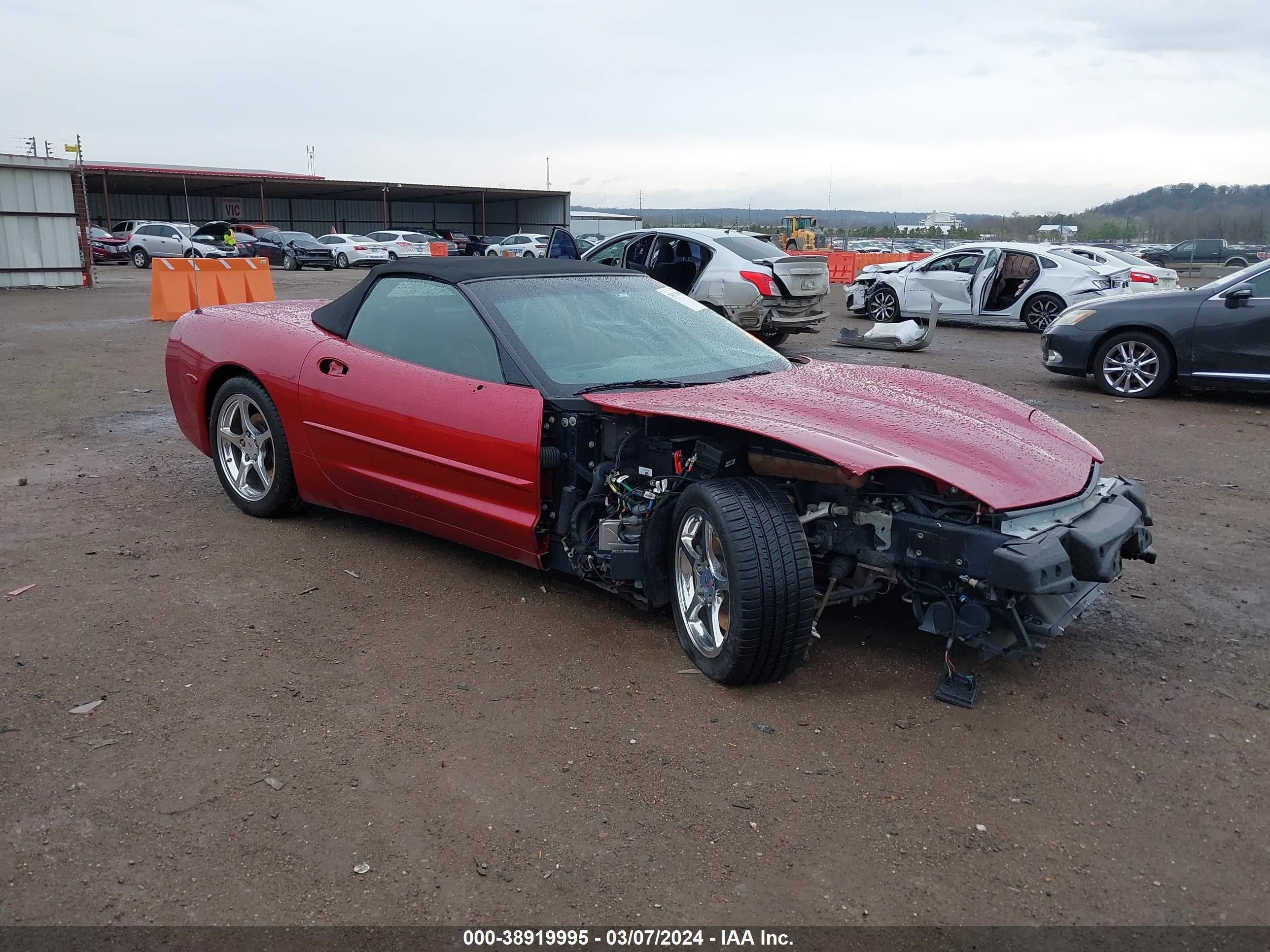 CHEVROLET CORVETTE 2001 1g1yy32g015120112