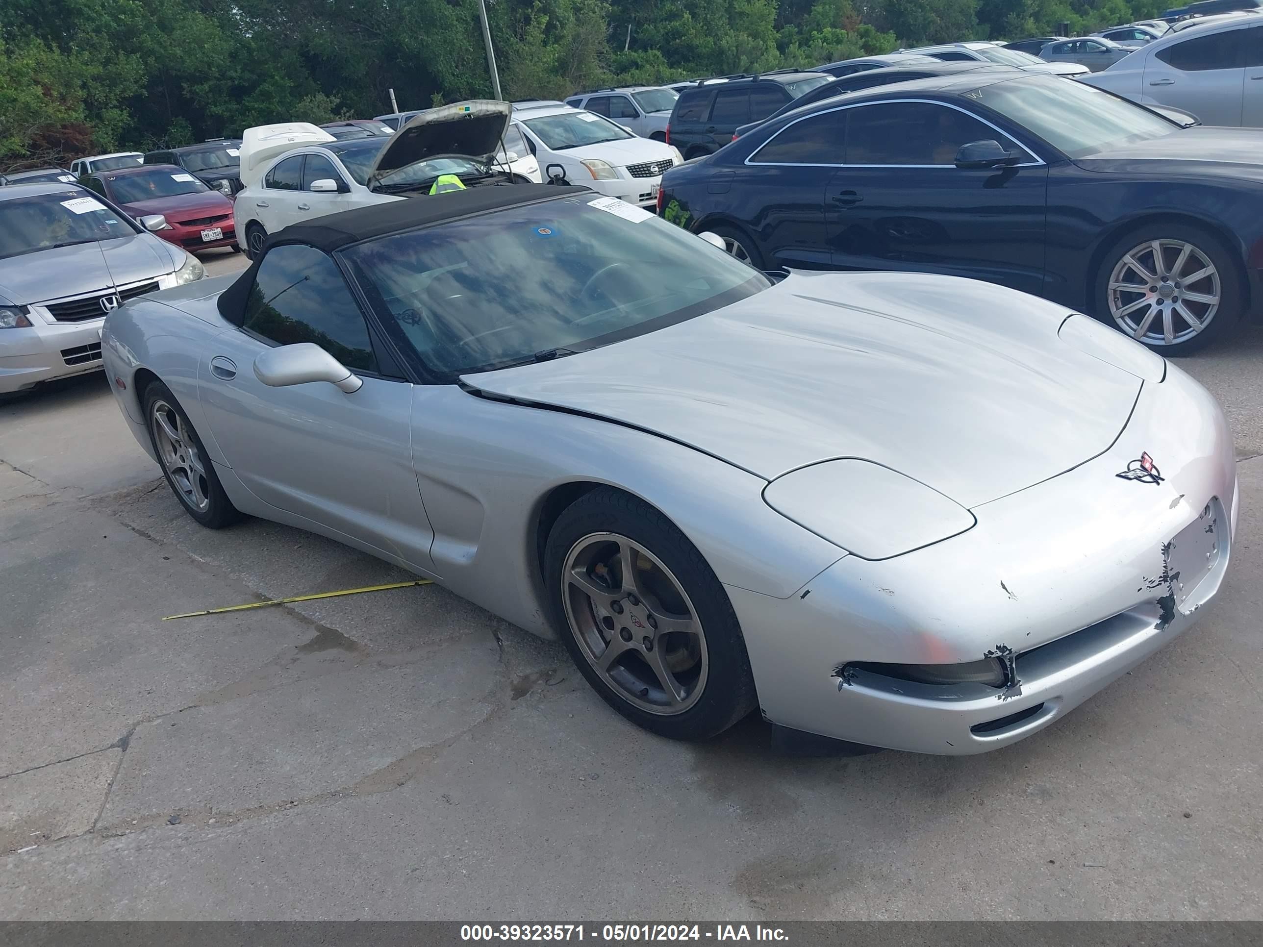 CHEVROLET CORVETTE 2002 1g1yy32g125118659