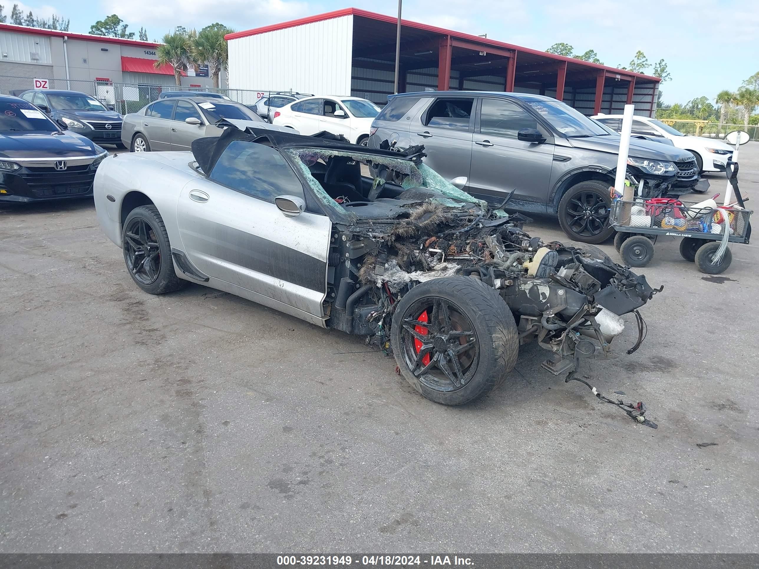 CHEVROLET CORVETTE 2002 1g1yy32g125126745