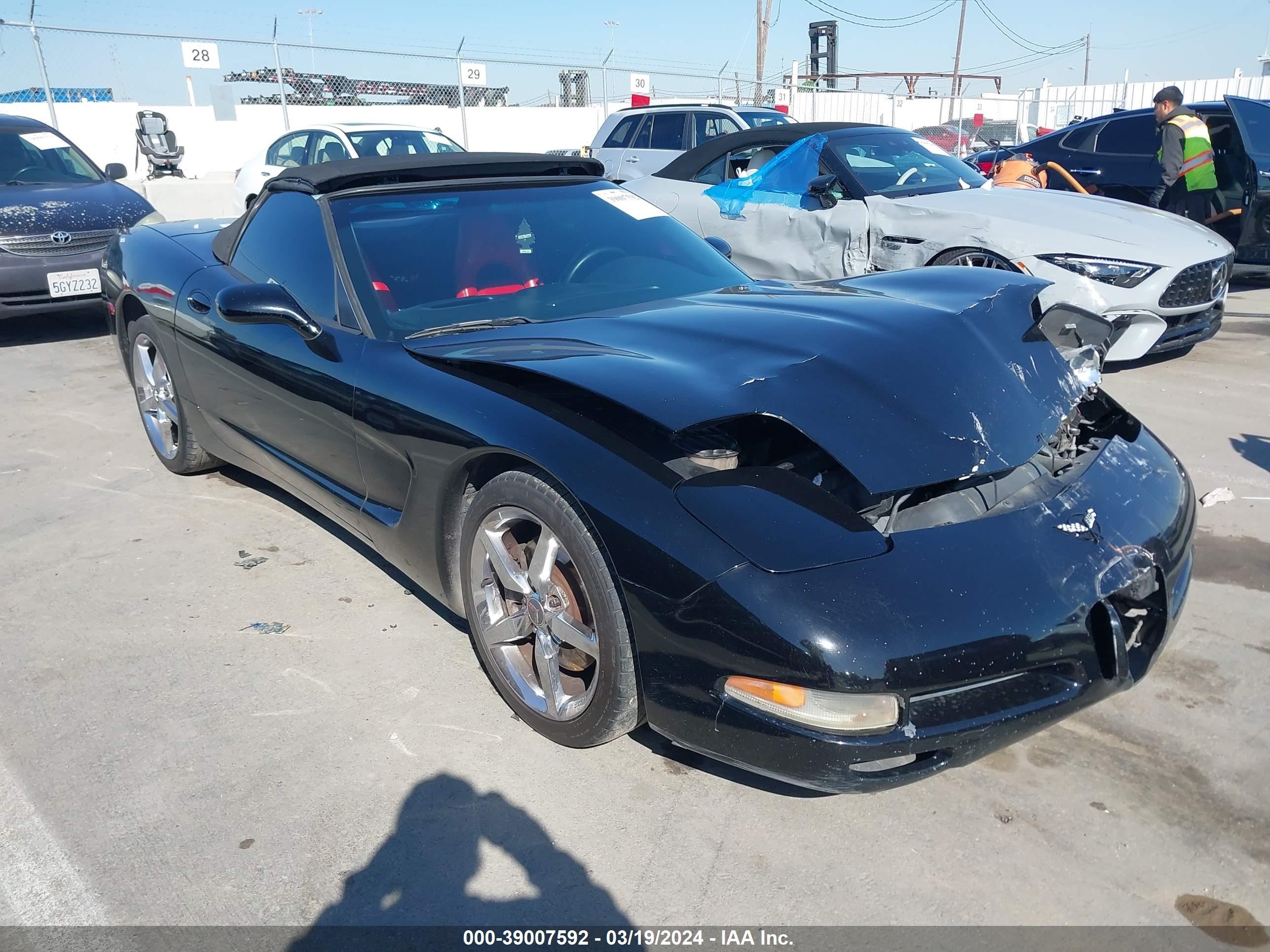 CHEVROLET CORVETTE 2001 1g1yy32g215127921