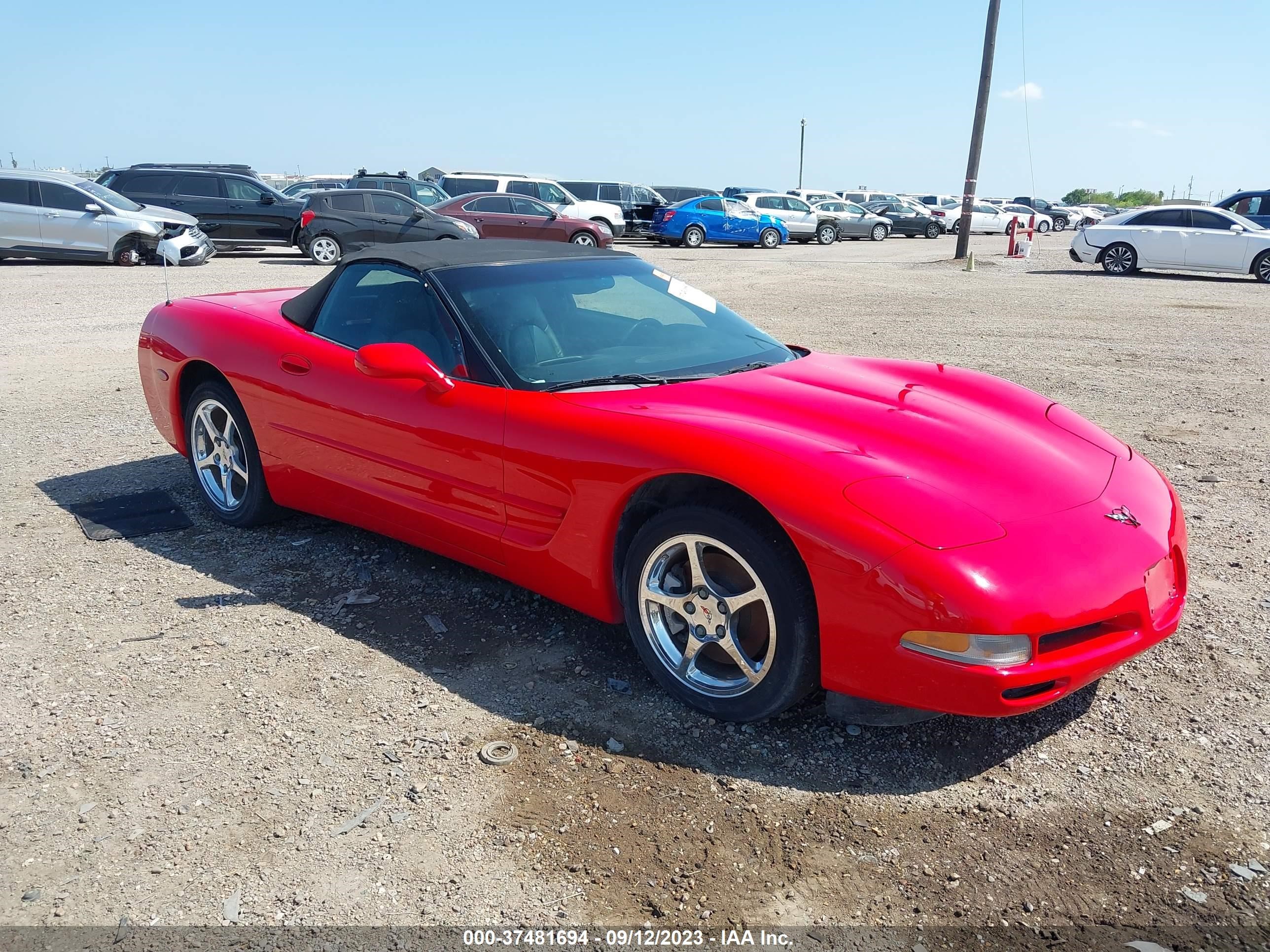 CHEVROLET CORVETTE 2002 1g1yy32g425114279