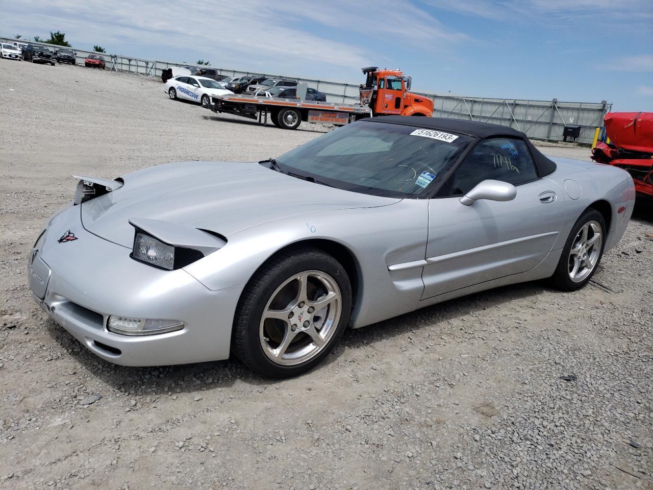 CHEVROLET CORVETTE 2002 1g1yy32g425124651