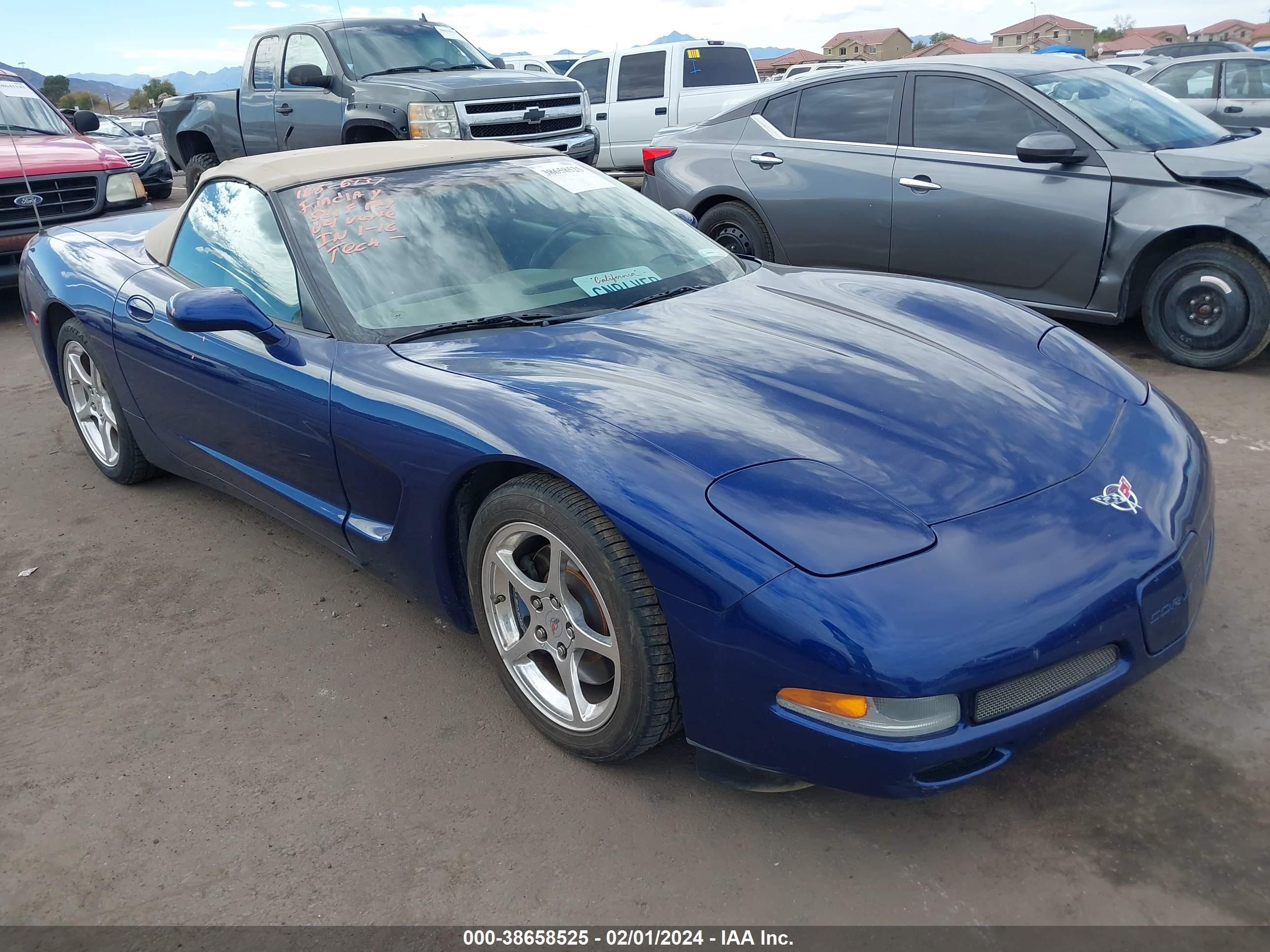 CHEVROLET CORVETTE 2004 1g1yy32g545118148