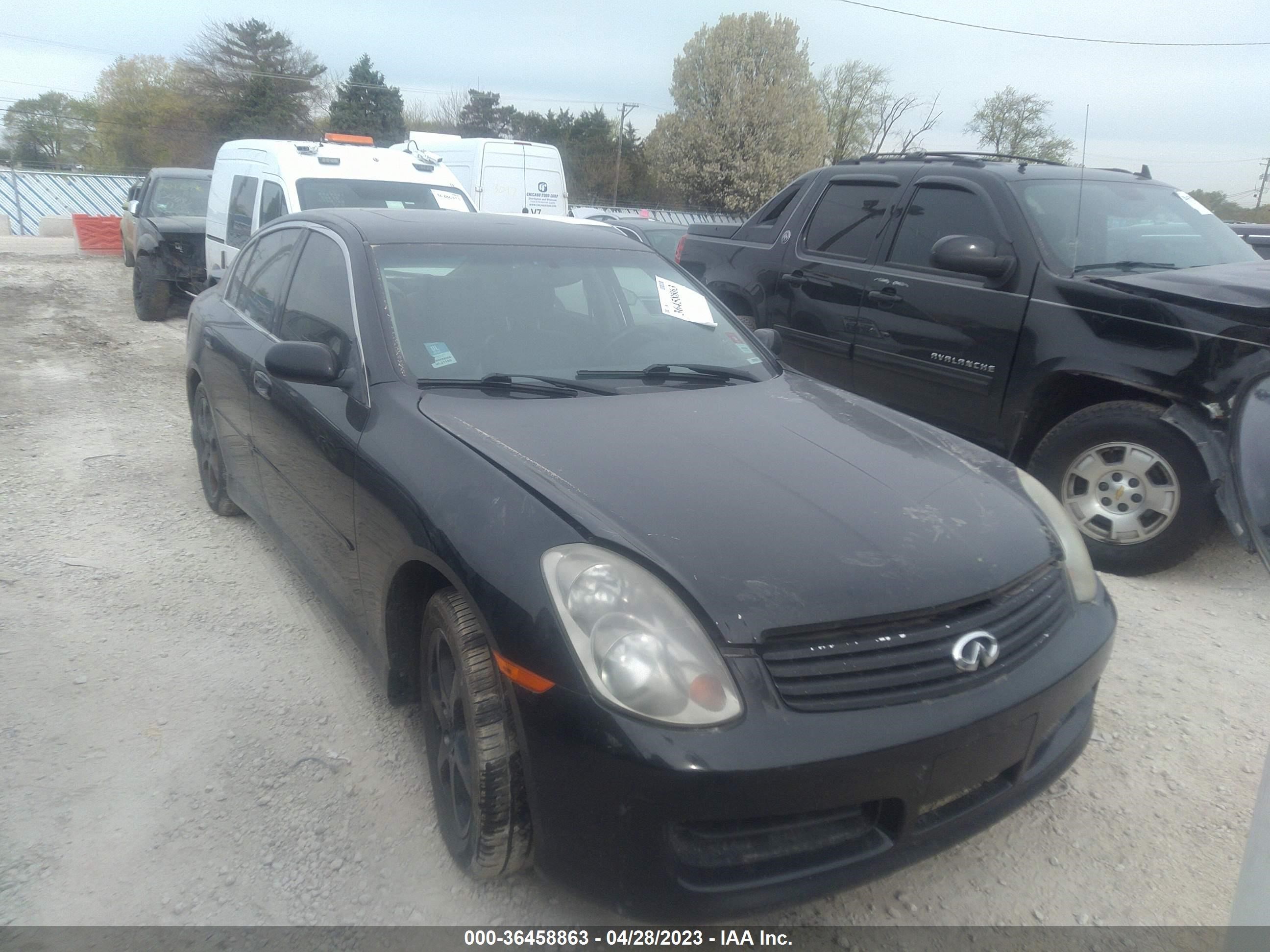 INFINITI G 2004 1g1yy32g735125505