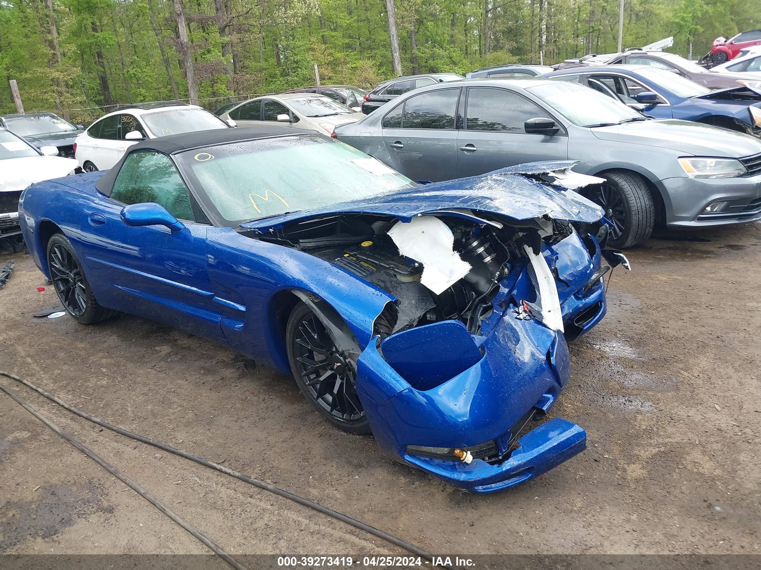 CHEVROLET CORVETTE 2003 1g1yy32g835111435