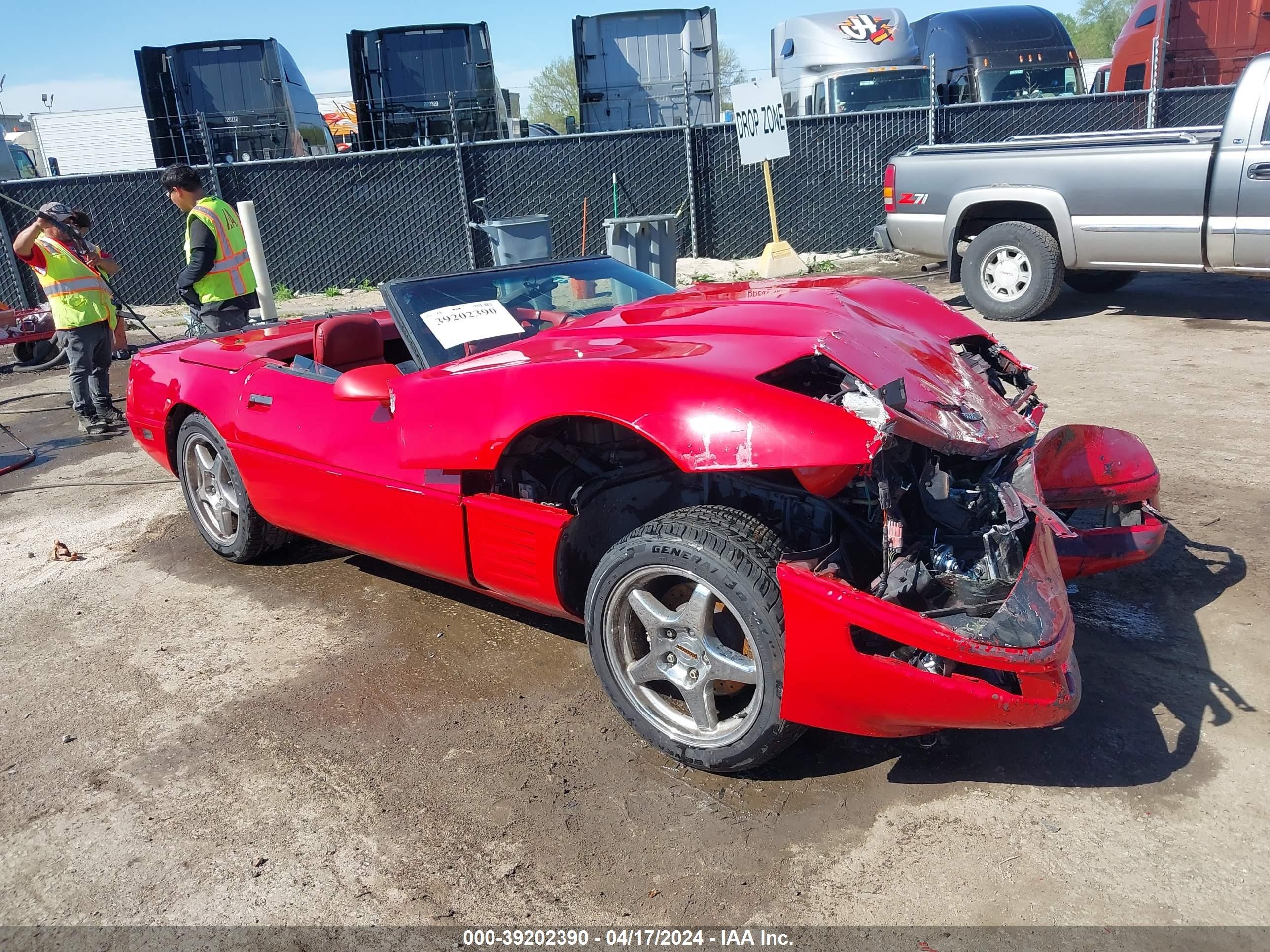 CHEVROLET CORVETTE 1992 1g1yy33p1n5101878