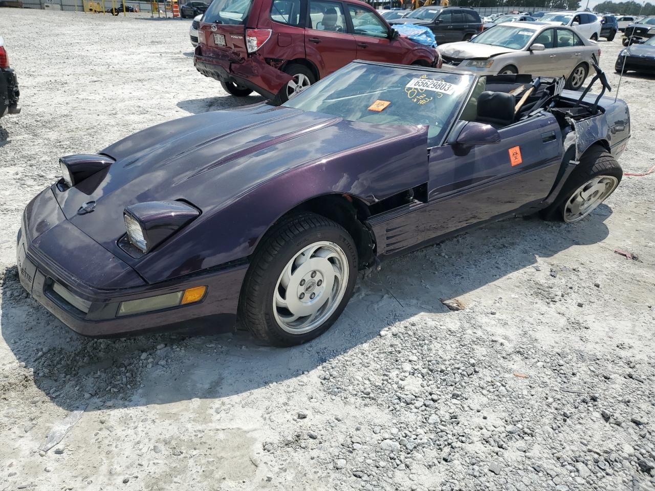 CHEVROLET CORVETTE 1993 1g1yy33p4p5118046