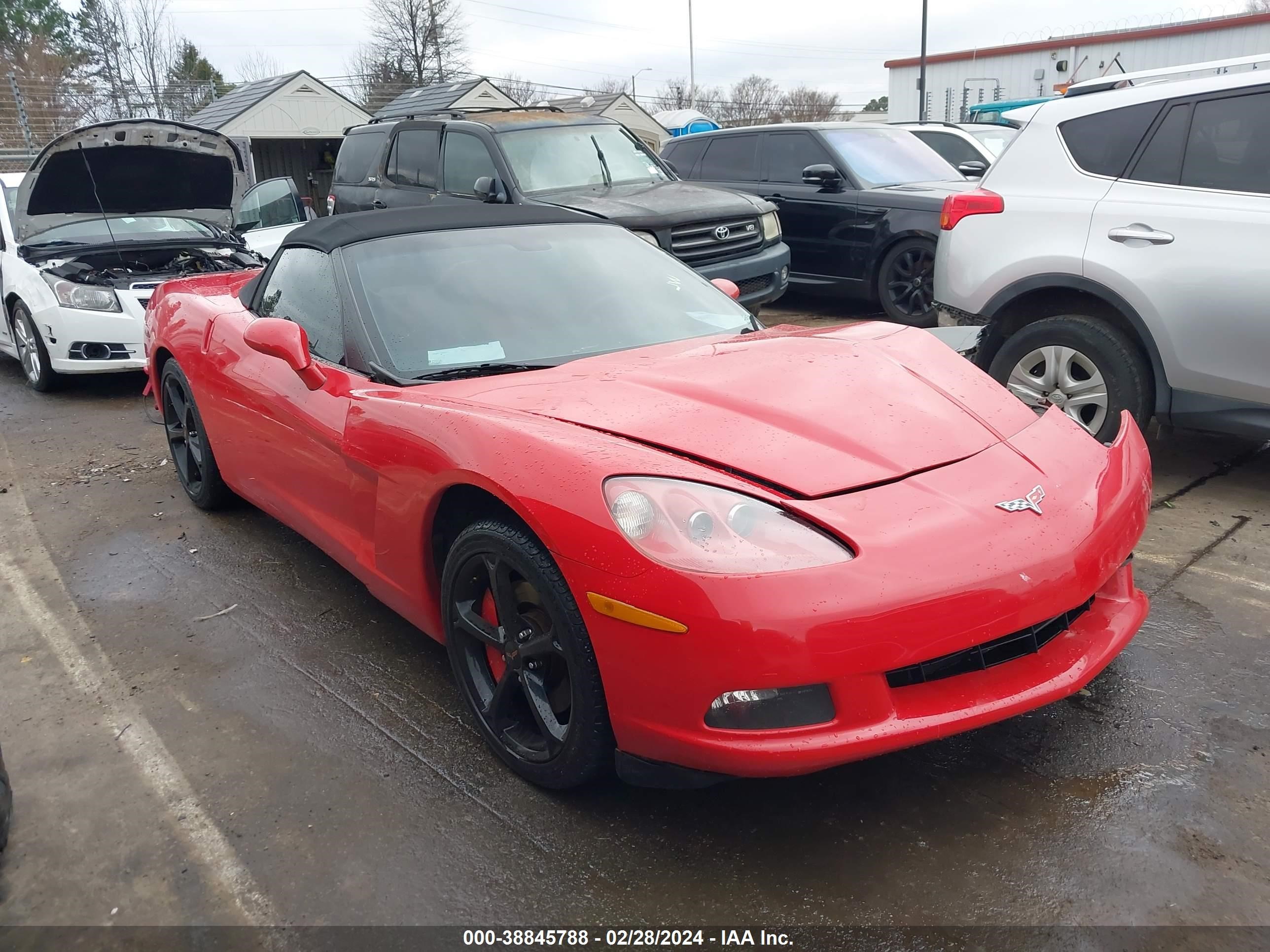 CHEVROLET CORVETTE 2005 1g1yy34u855123543