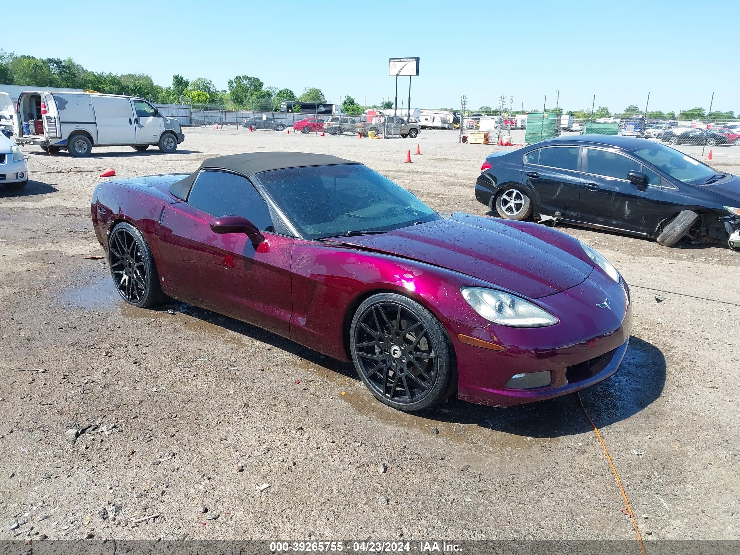 CHEVROLET CORVETTE 2007 1g1yy36u075128137