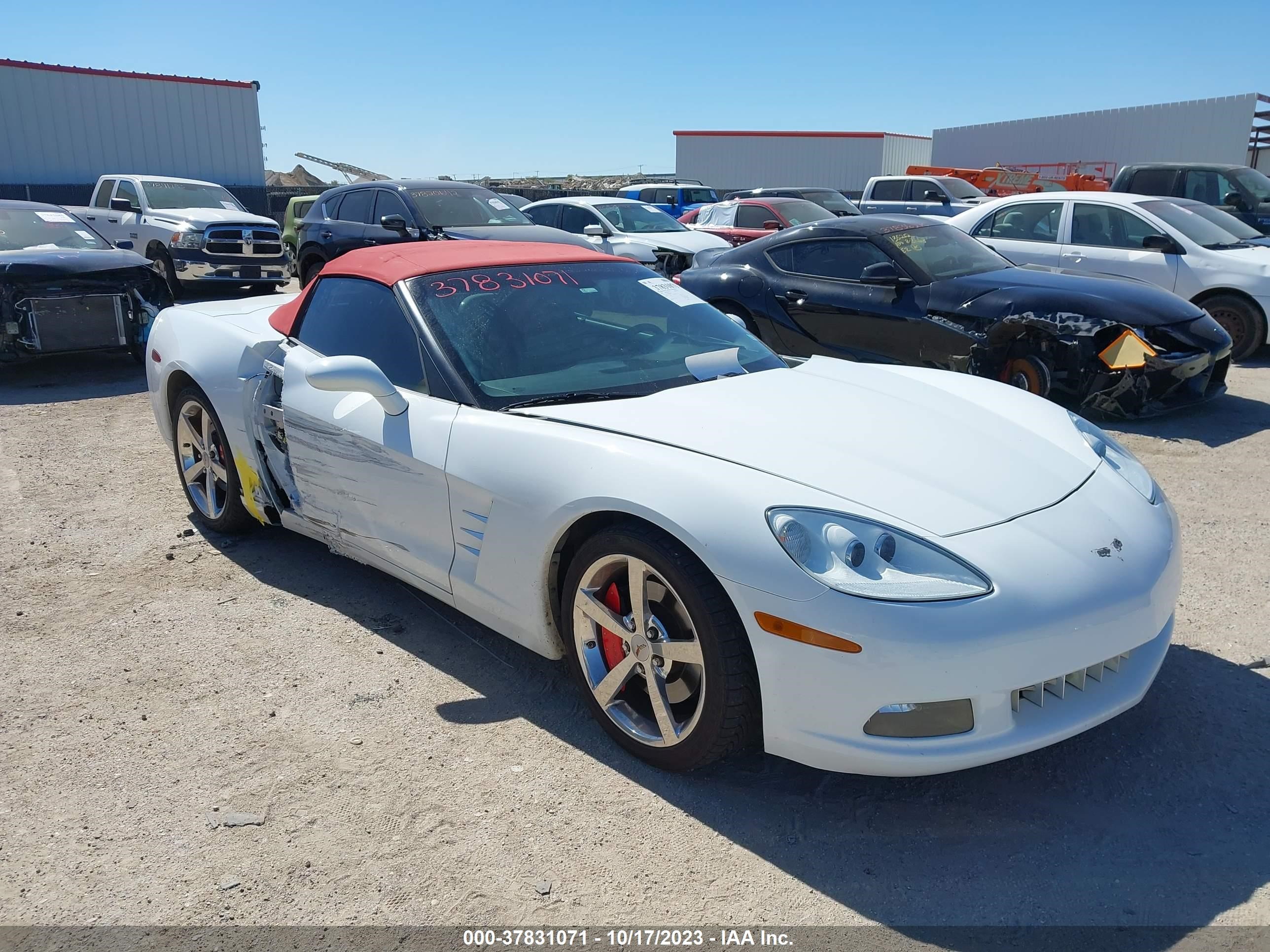 CHEVROLET CORVETTE 2008 1g1yy36w285100343