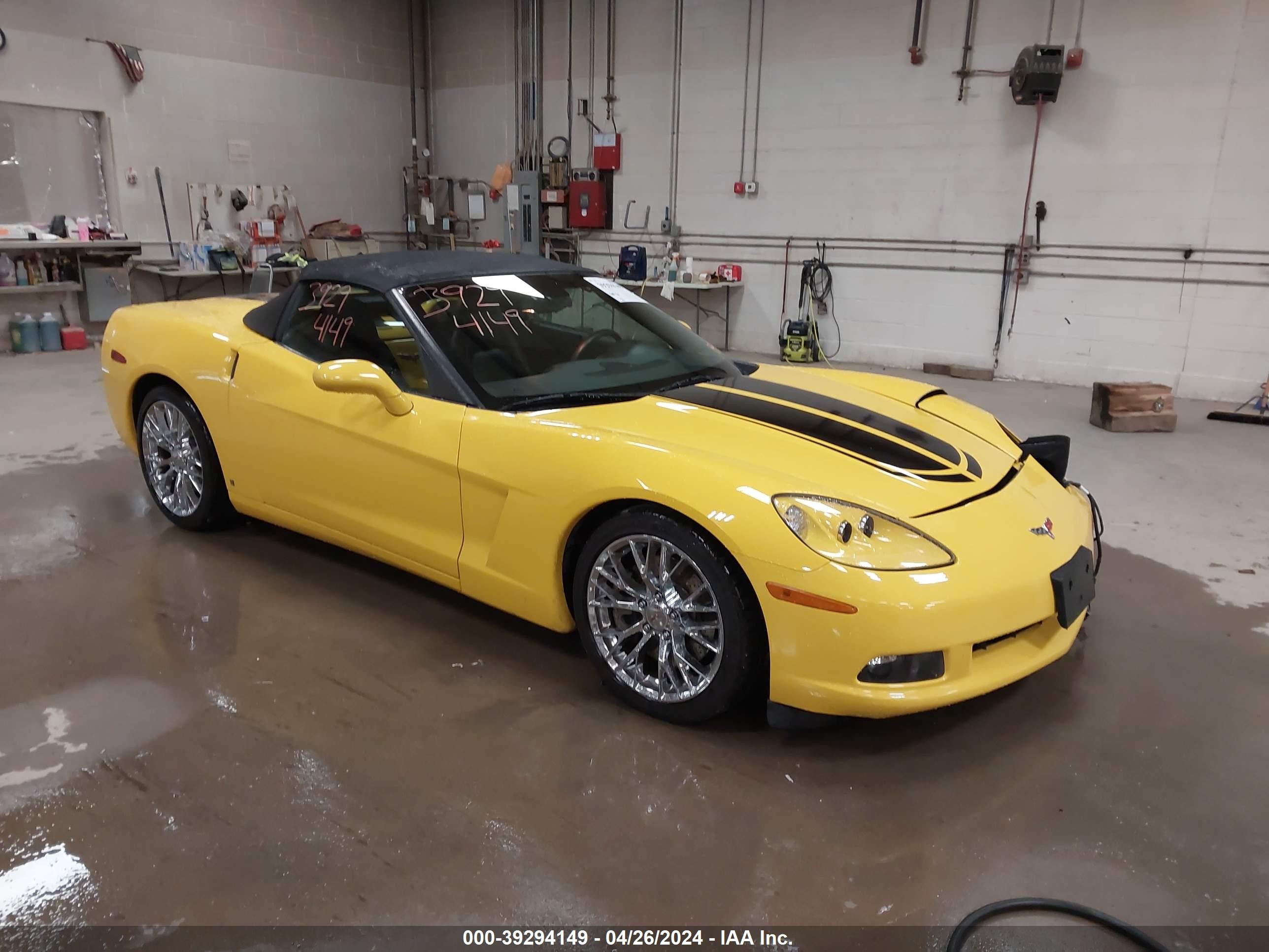 CHEVROLET CORVETTE 2009 1g1yy36w595104405