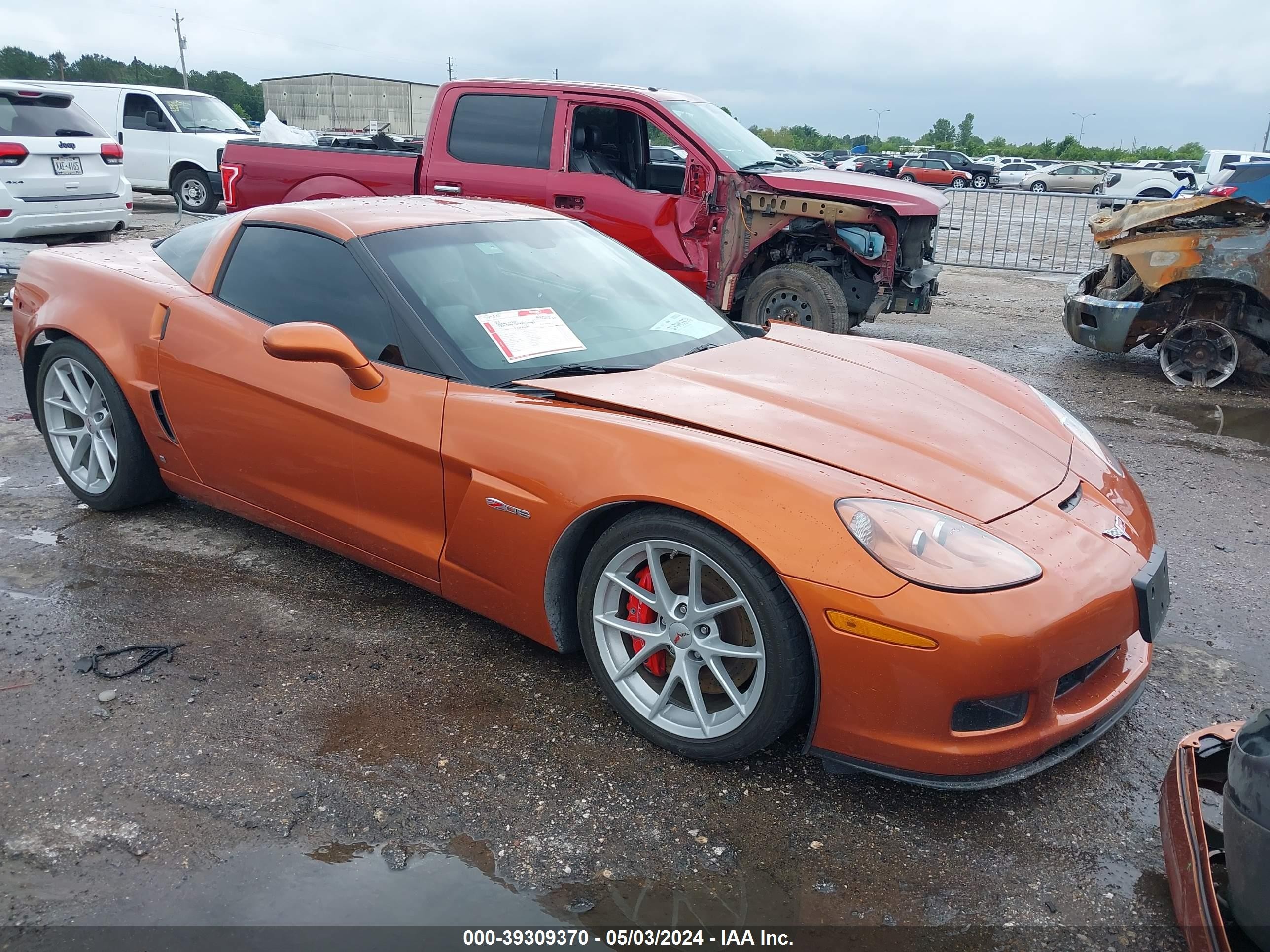 CHEVROLET CORVETTE 2009 1g1yz26e395110413