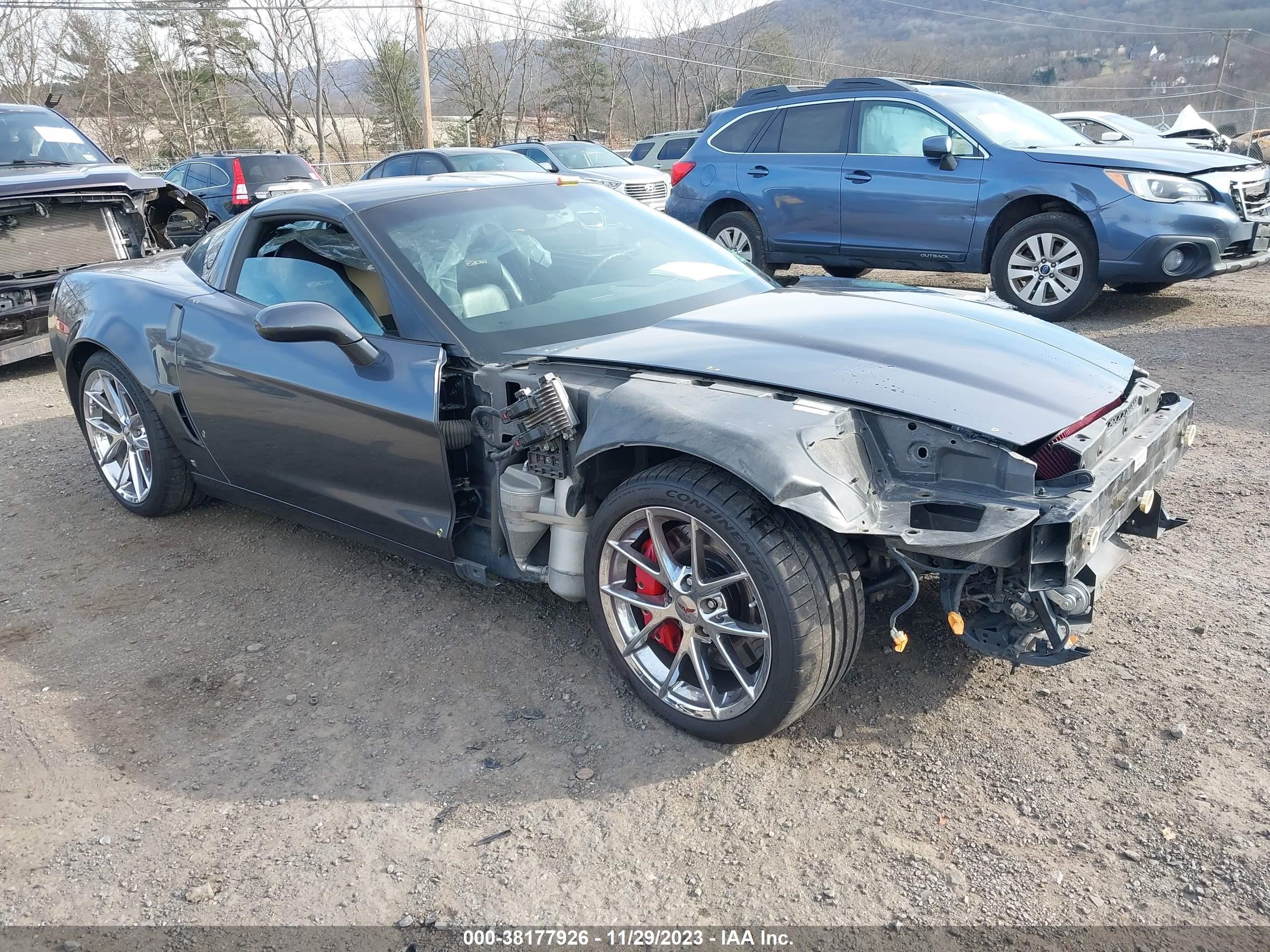 CHEVROLET CORVETTE 2009 1g1yz26e795107143