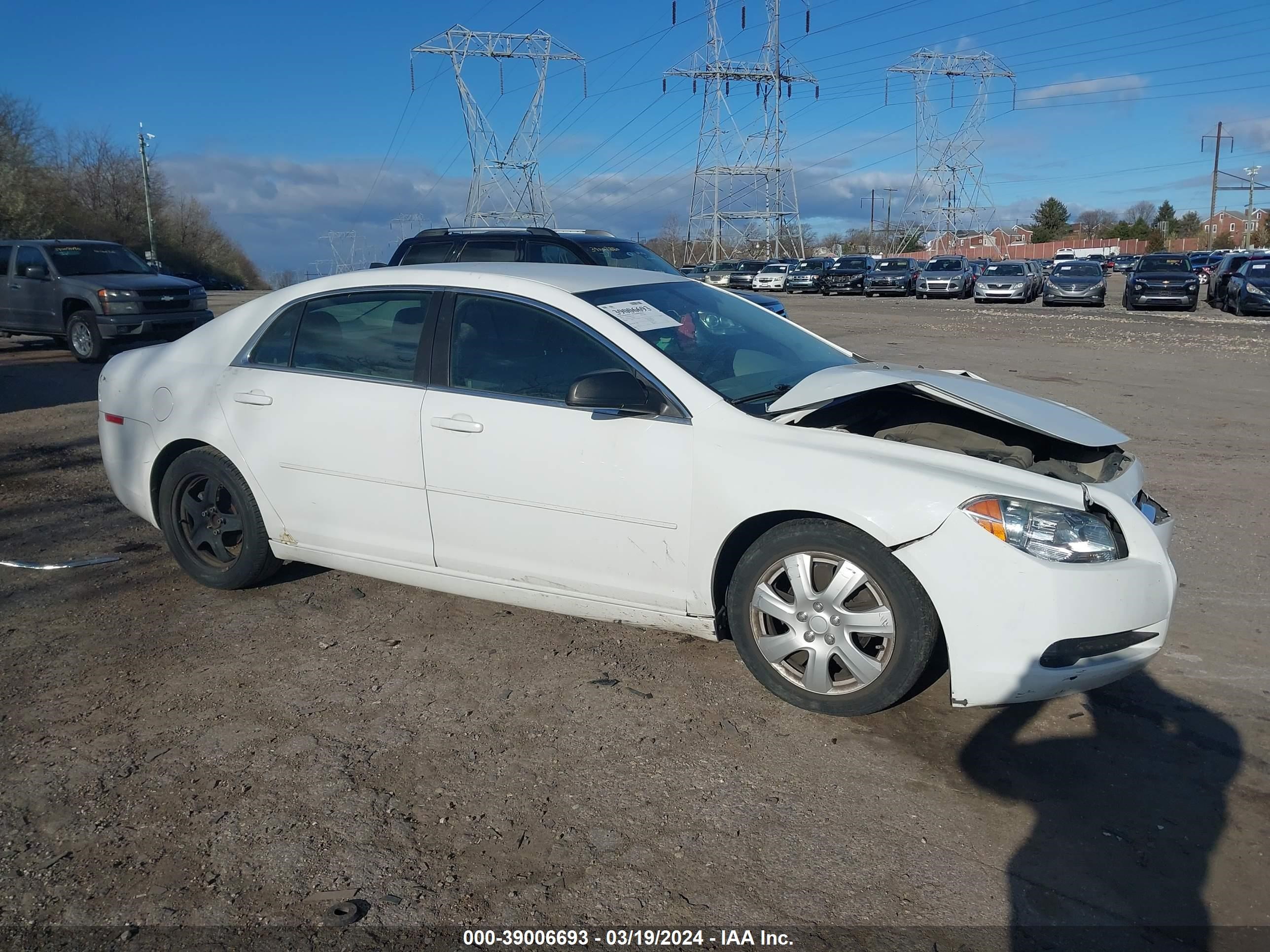 CHEVROLET MALIBU 2012 1g1za5e09cf385286