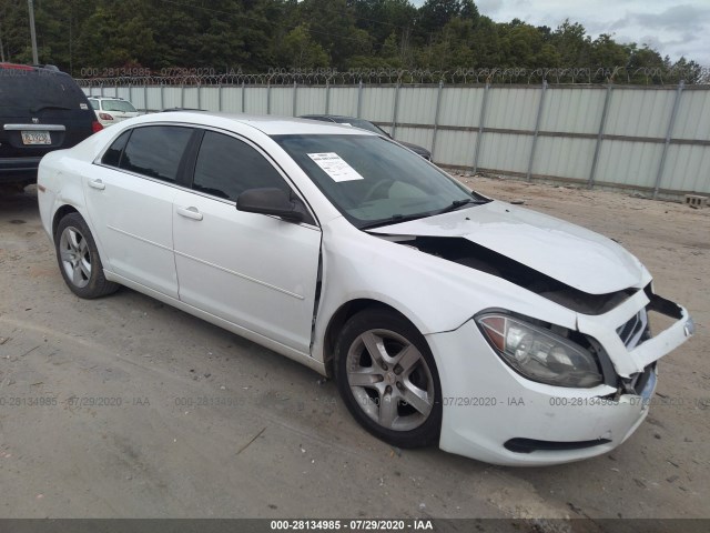 CHEVROLET MALIBU 2012 1g1za5eu0cf399399