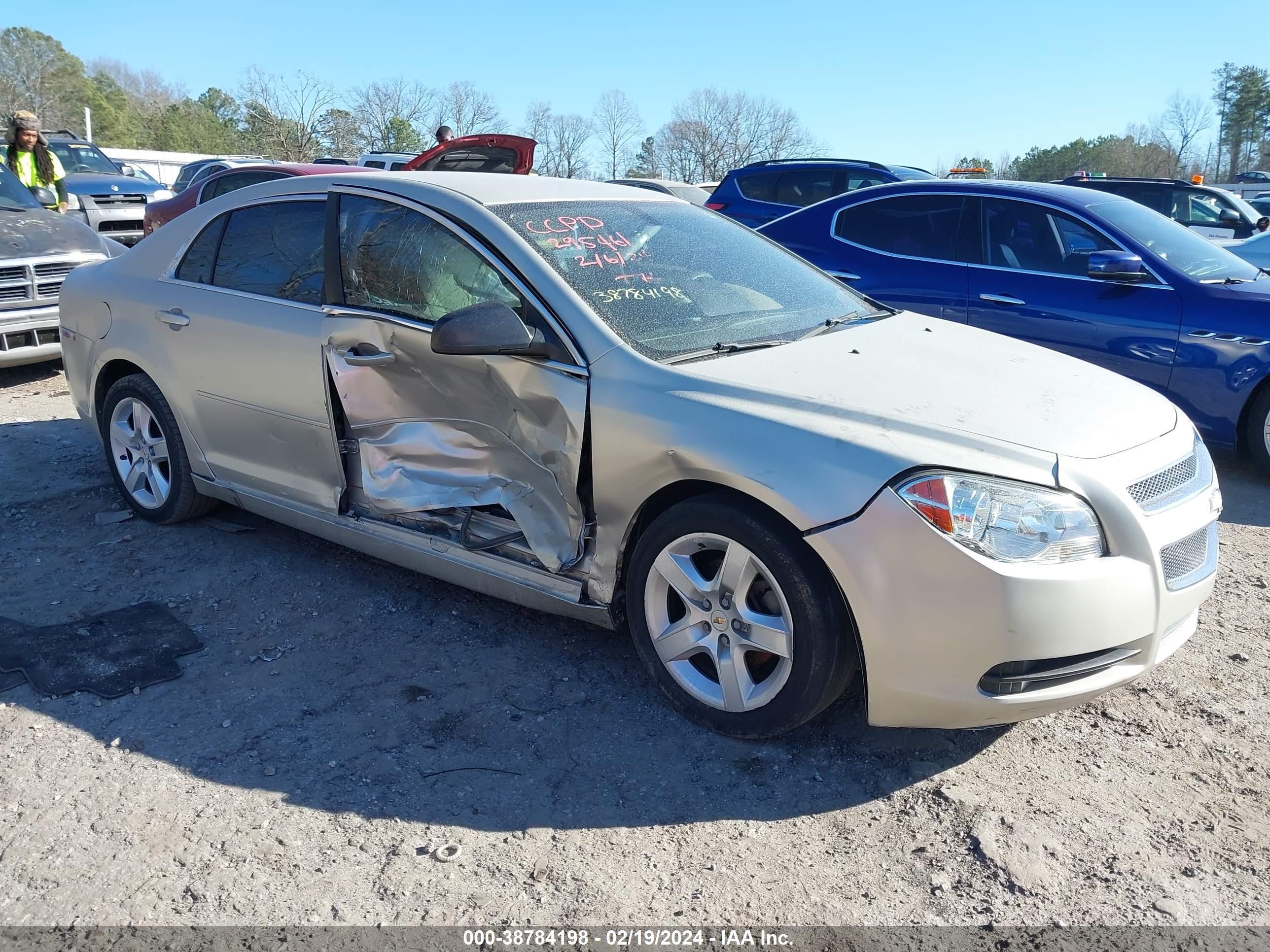 CHEVROLET MALIBU 2011 1g1za5eu9bf295461