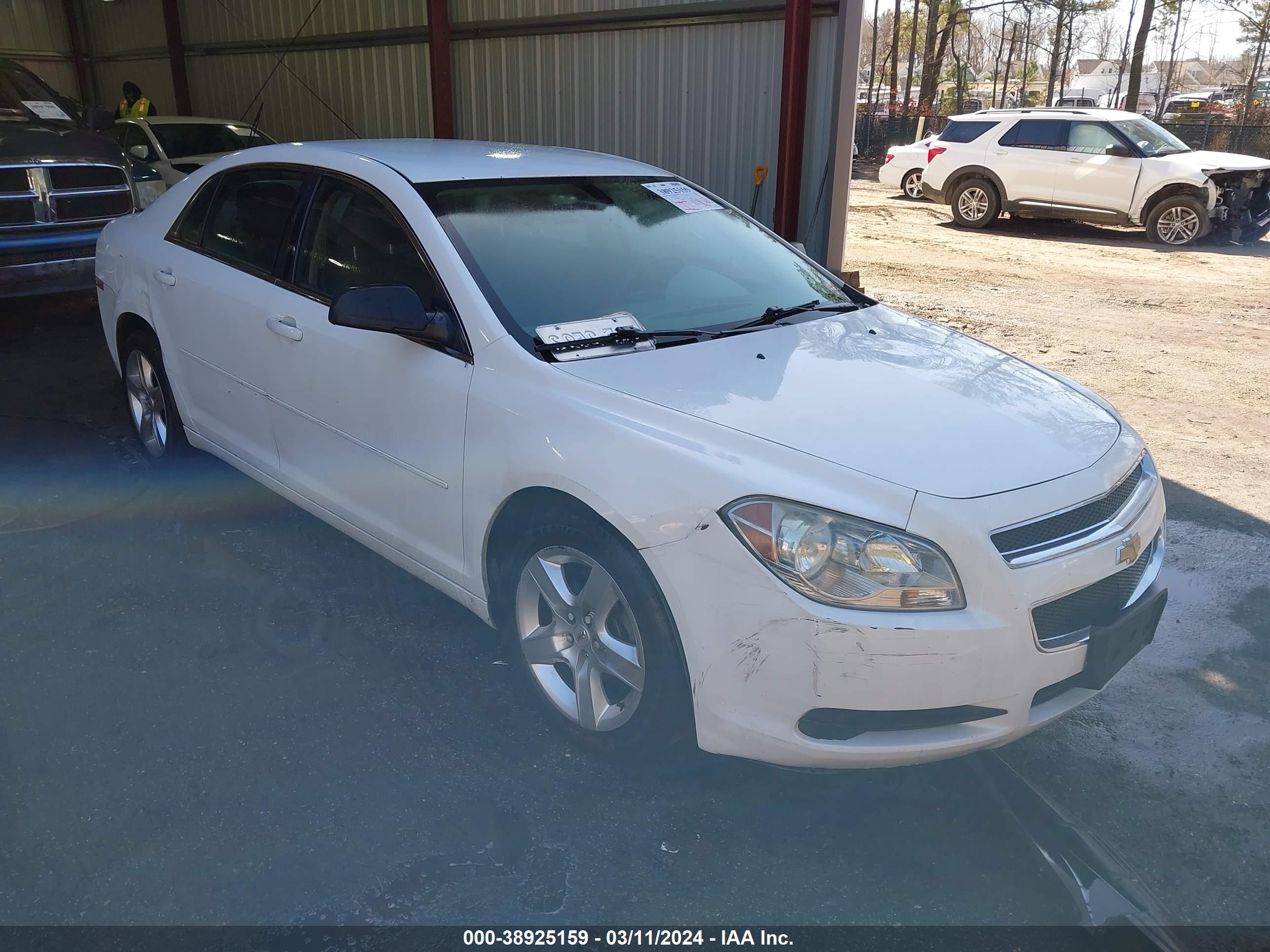 CHEVROLET MALIBU 2012 1g1za5eu9cf390667