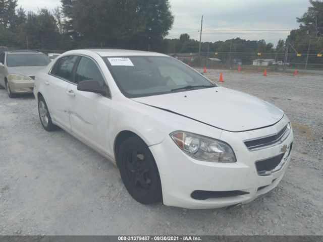 CHEVROLET MALIBU 2012 1g1za5euxcf288925