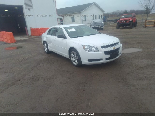 CHEVROLET MALIBU 2012 1g1za5euxcf398325