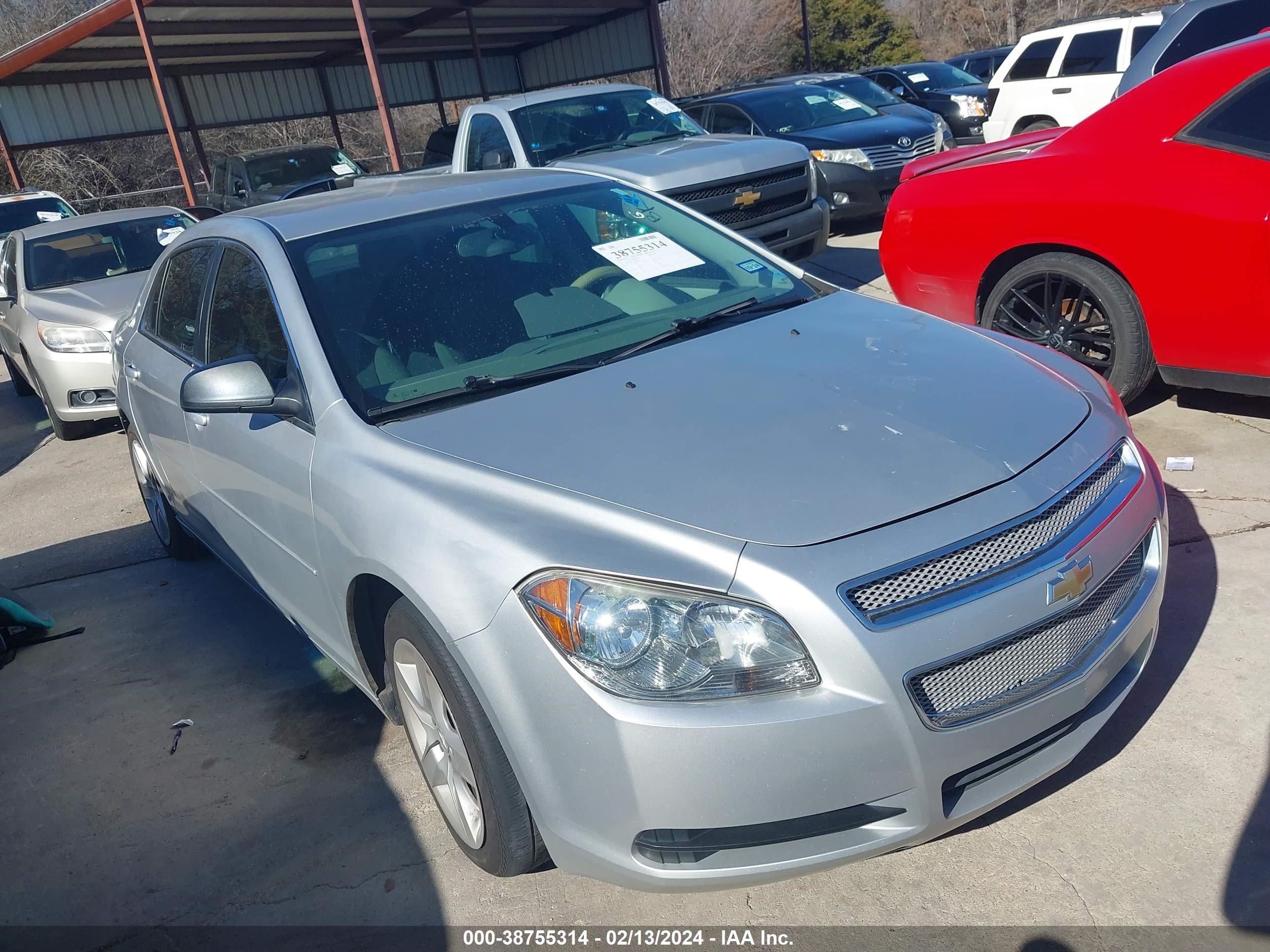 CHEVROLET MALIBU 2012 1g1zb5e02cf369296