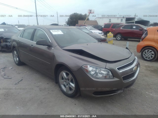 CHEVROLET MALIBU 2012 1g1zb5e03cf225997