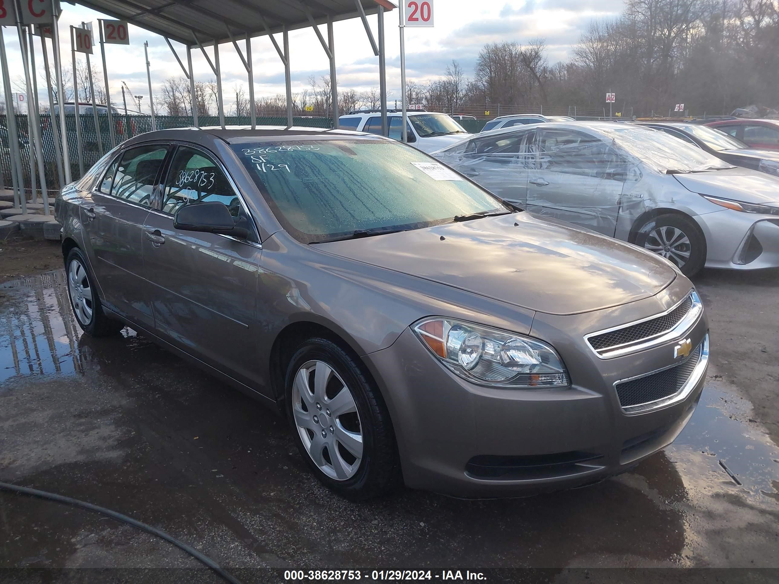 CHEVROLET MALIBU 2012 1g1zb5e09cf298775