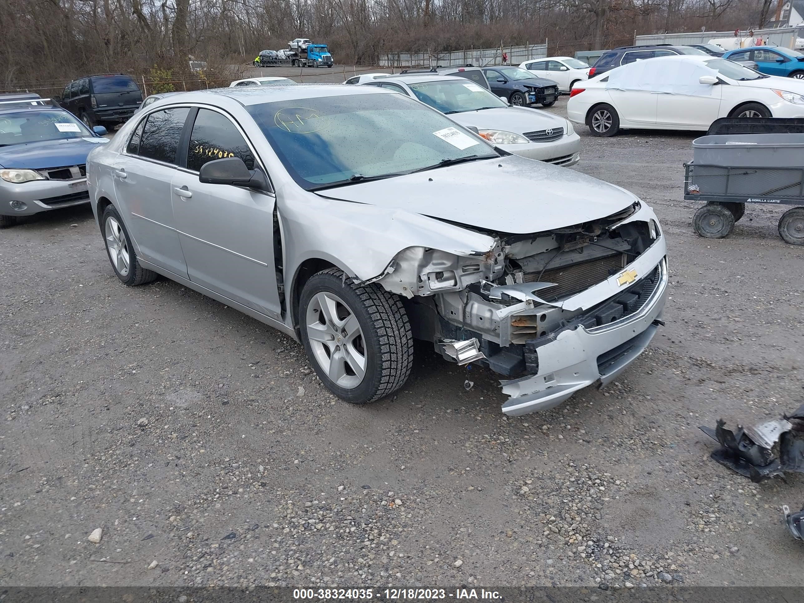 CHEVROLET MALIBU 2010 1g1zb5ebxa4122280