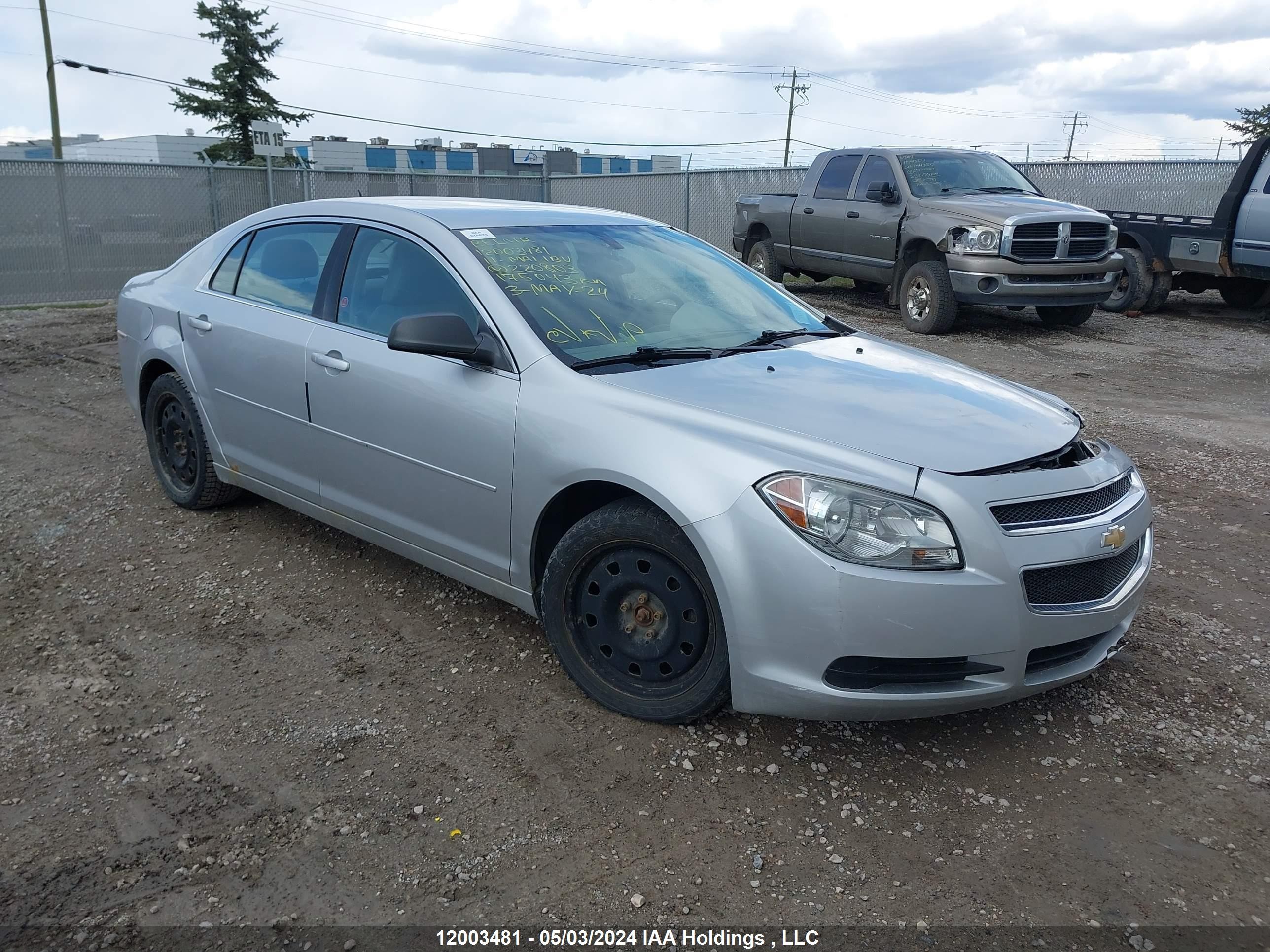 CHEVROLET MALIBU 2011 1g1zb5eu3bf220803