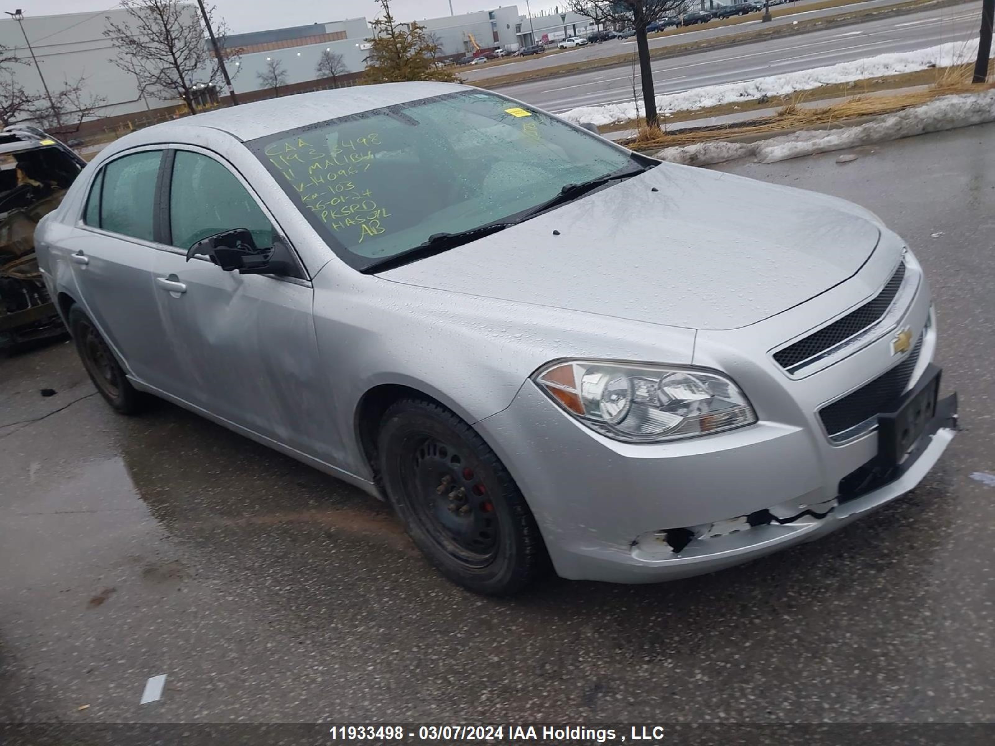 CHEVROLET MALIBU 2011 1g1zb5eu5bf140967