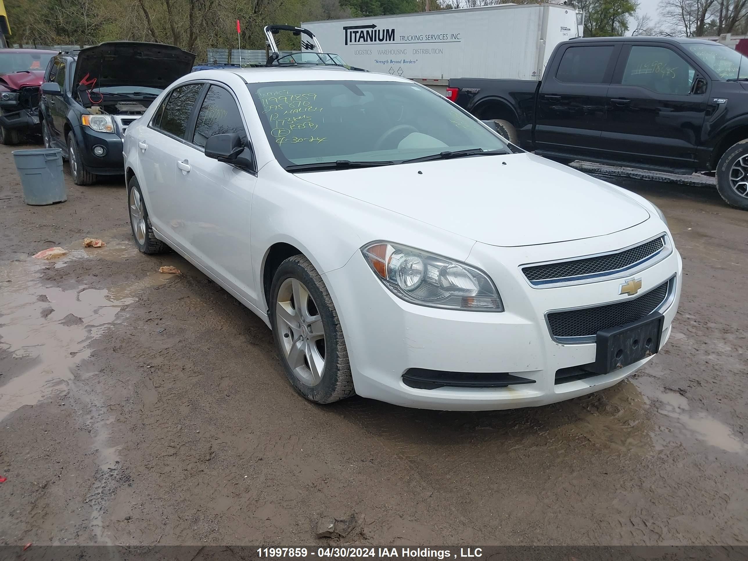 CHEVROLET MALIBU 2012 1g1zb5eu6cf295870