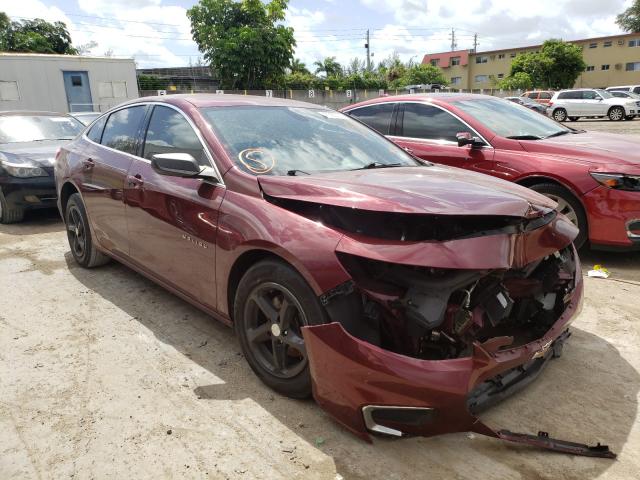 CHEVROLET MALIBU LS 2016 1g1zb5st1gf306100