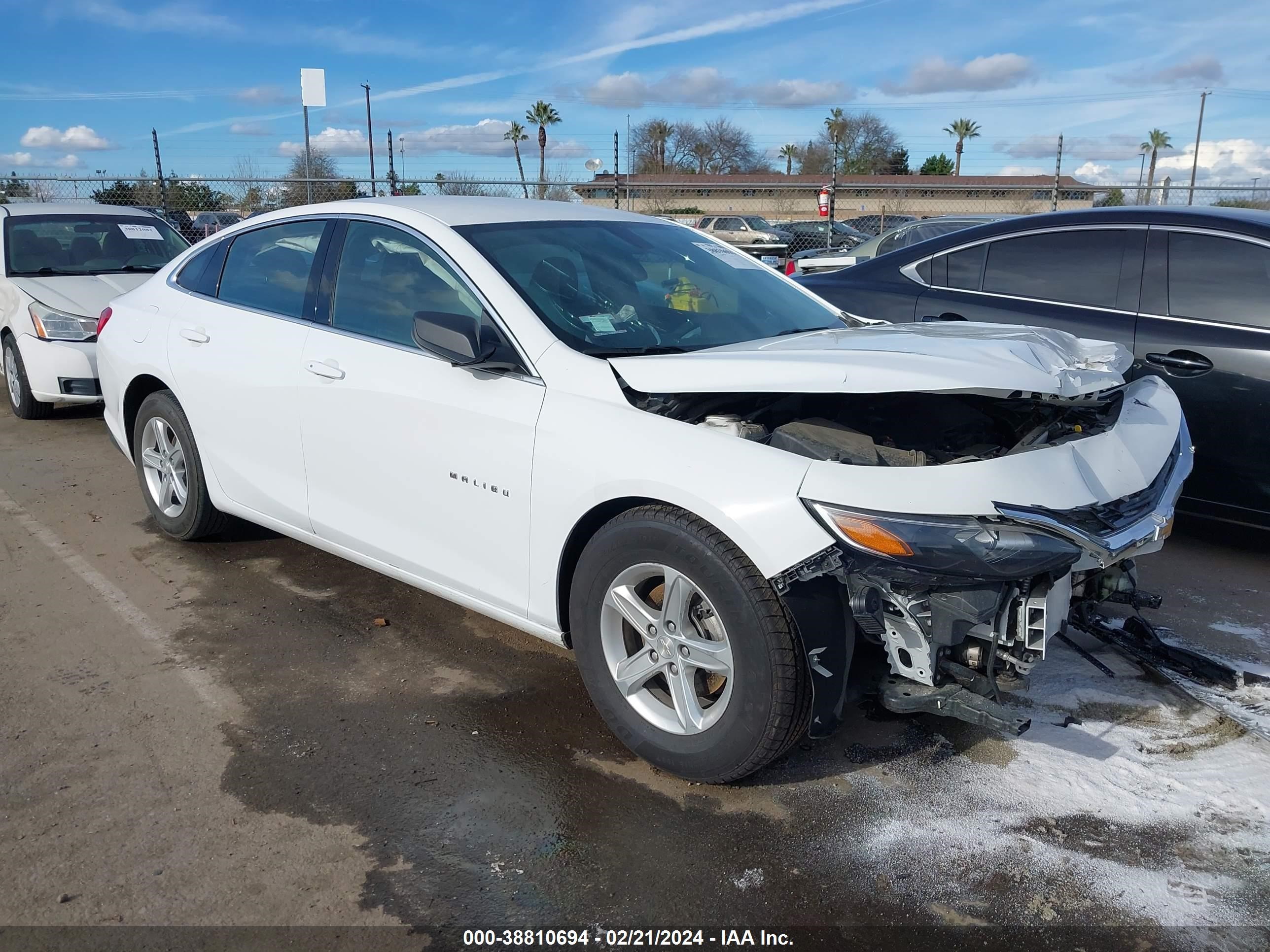 CHEVROLET MALIBU 2022 1g1zb5st1nf205443