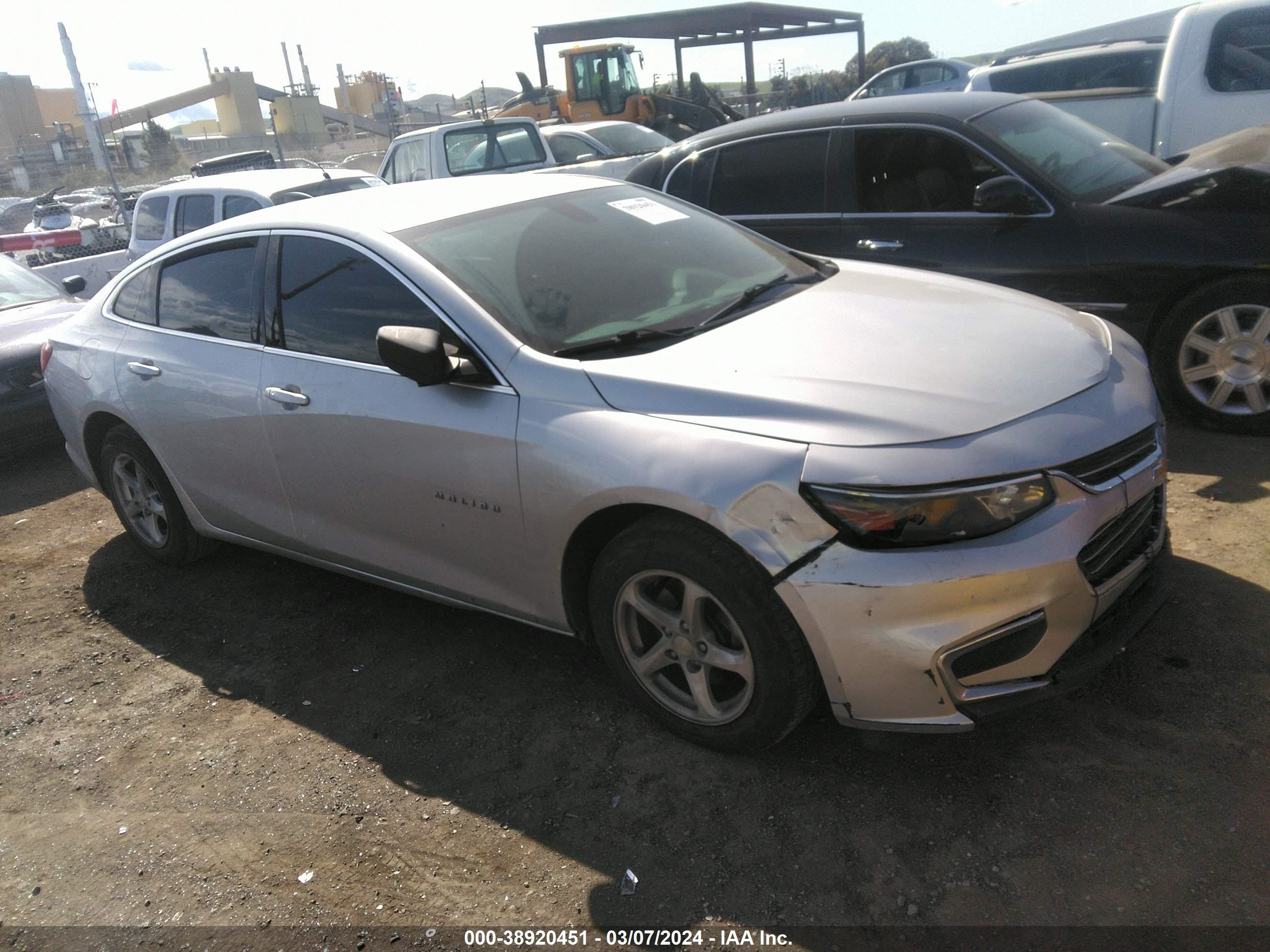 CHEVROLET MALIBU 2016 1g1zb5st2gf313251