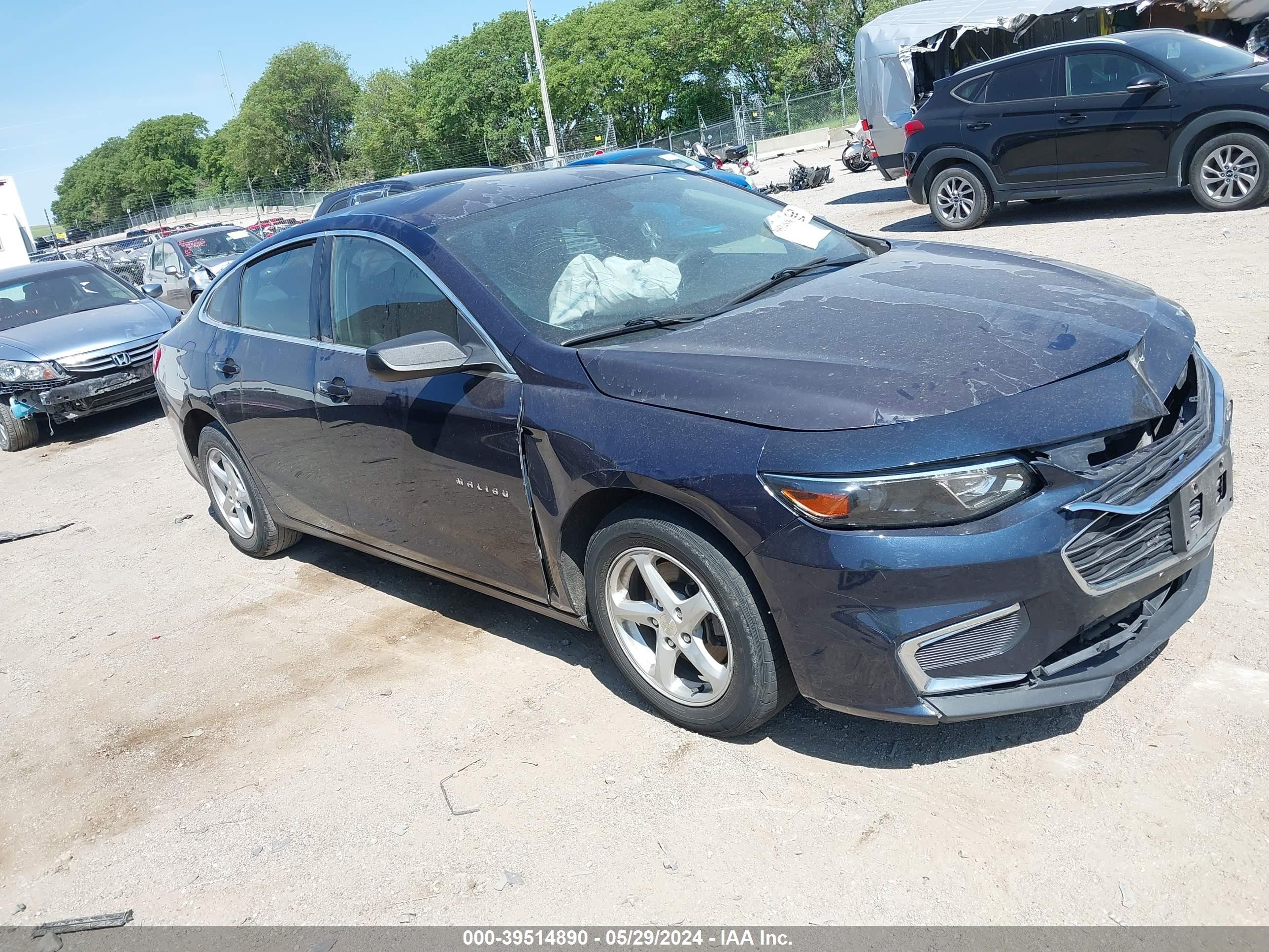 CHEVROLET MALIBU 2017 1g1zb5st4hf136266