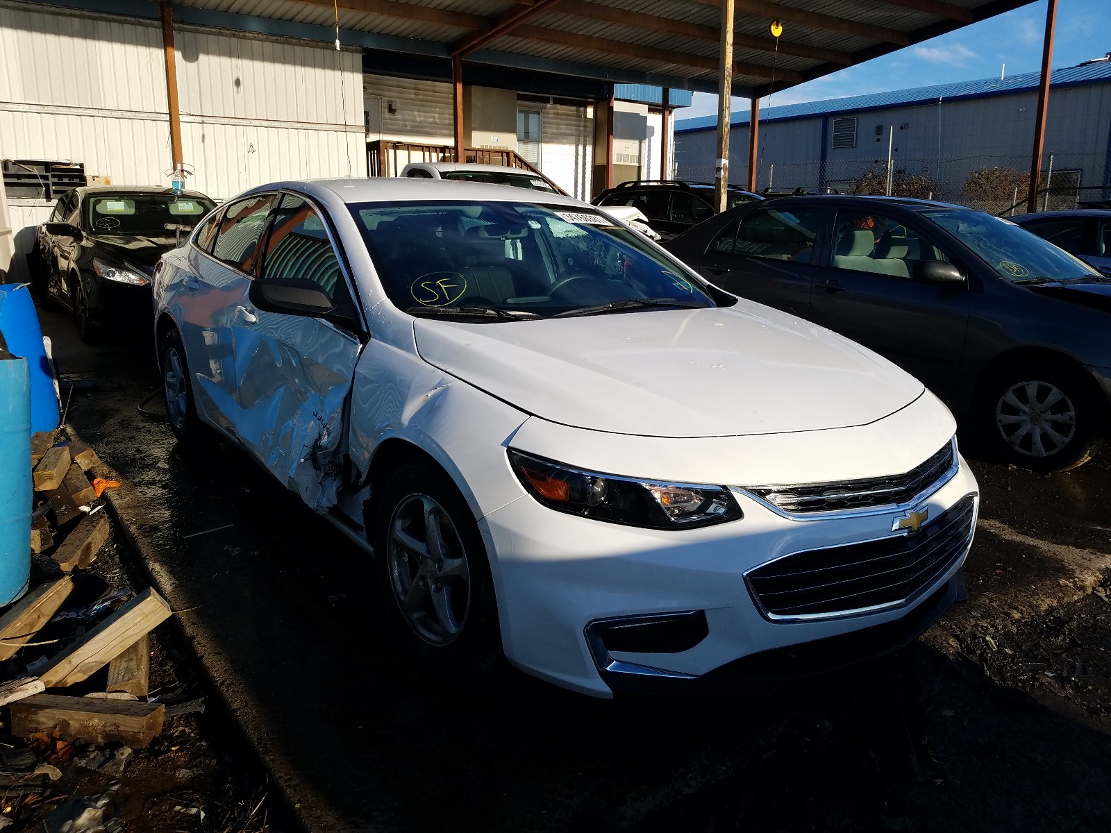 CHEVROLET MALIBU LS 2018 1g1zb5st4jf119571