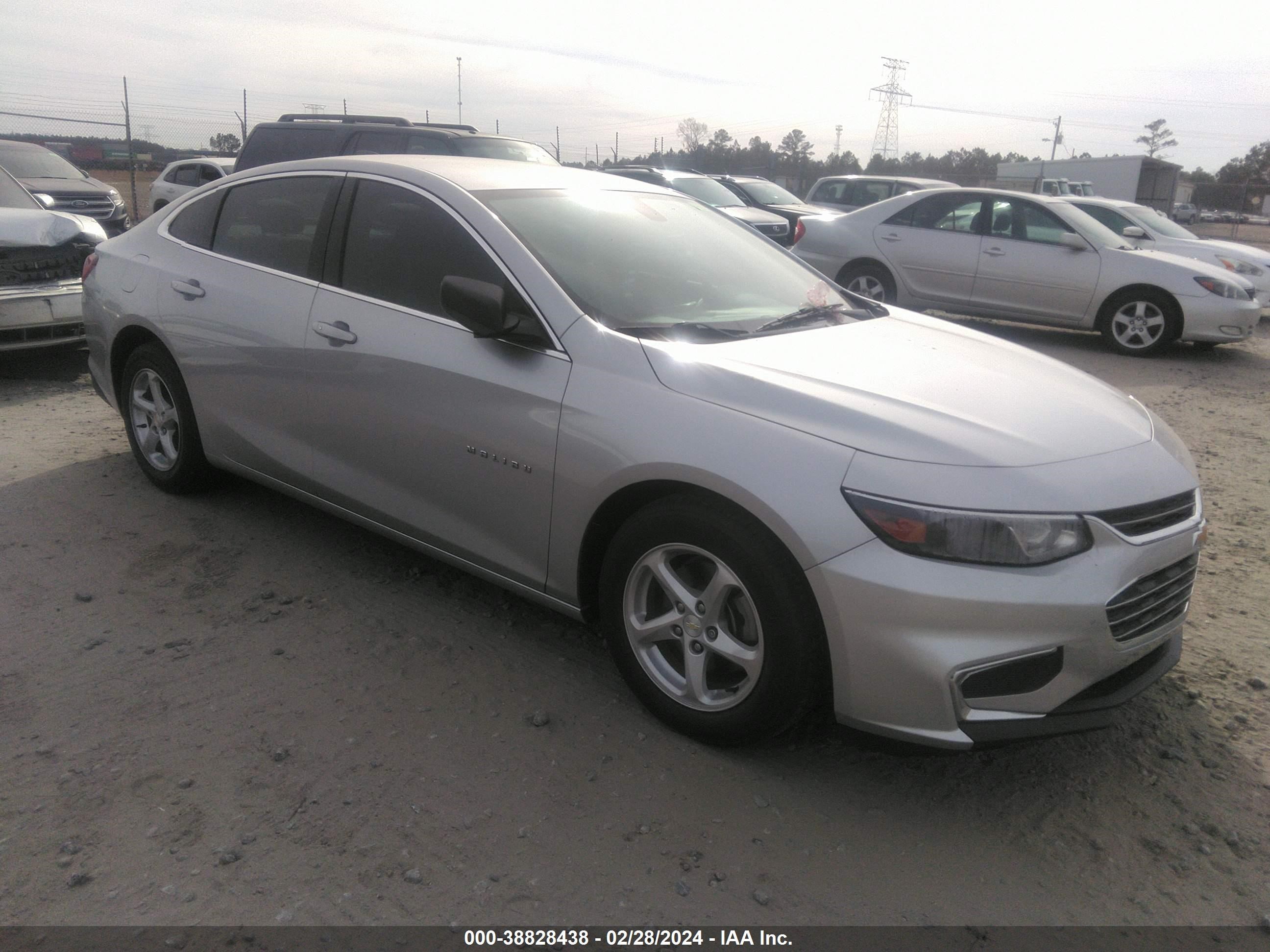 CHEVROLET MALIBU 2018 1g1zb5st5jf284691