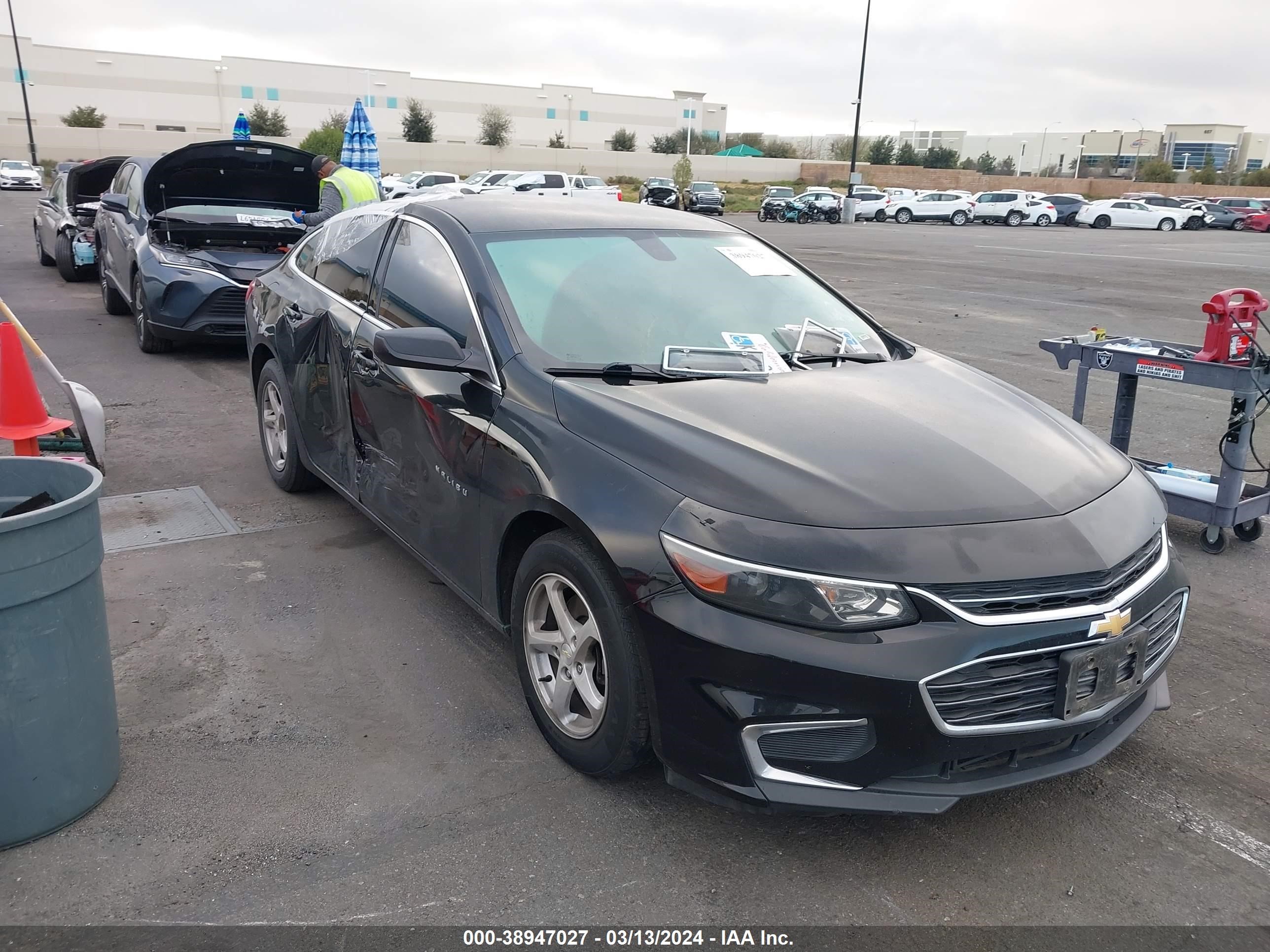 CHEVROLET MALIBU LS 2016 1g1zb5st6gf183829