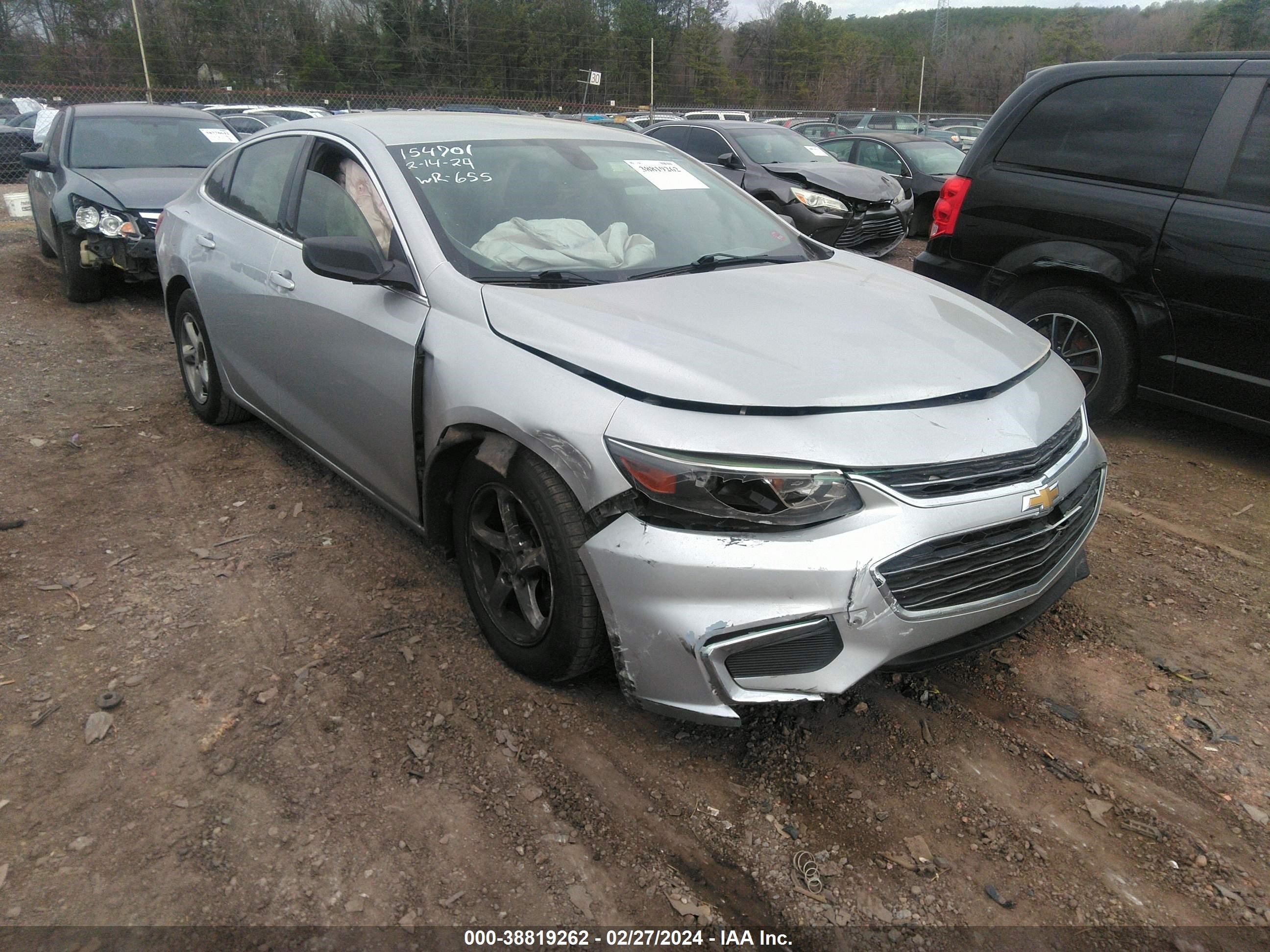 CHEVROLET MALIBU 2017 1g1zb5st6hf207015