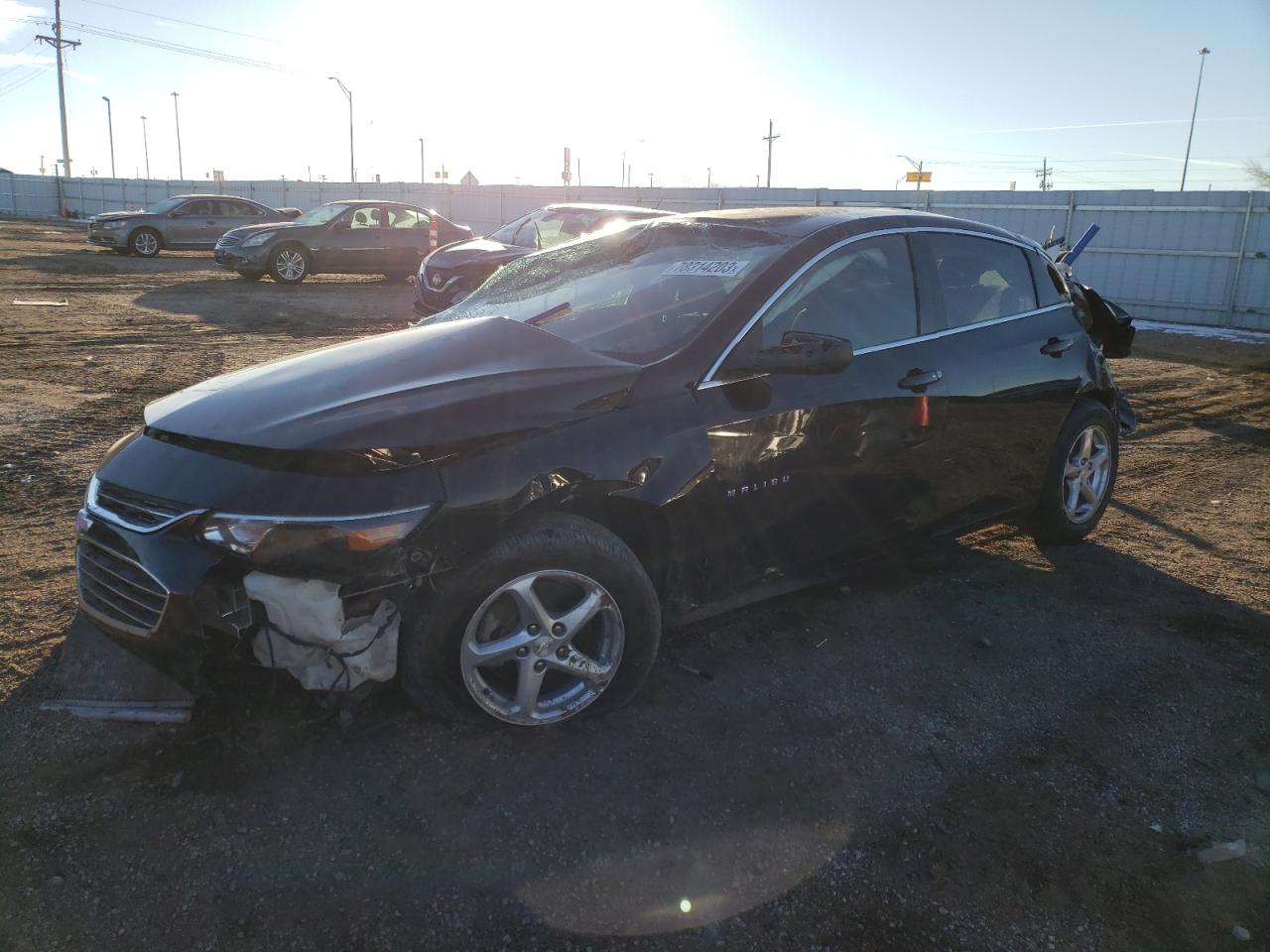 CHEVROLET MALIBU 2017 1g1zb5st7hf245532