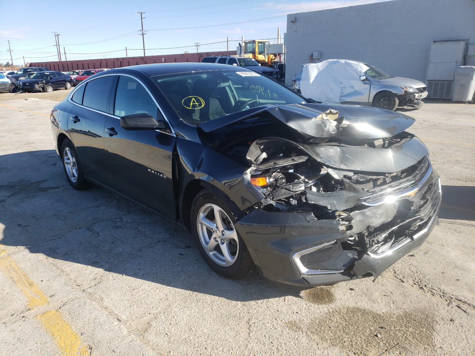 CHEVROLET MALIBU LS 2017 1g1zb5st7hf252125