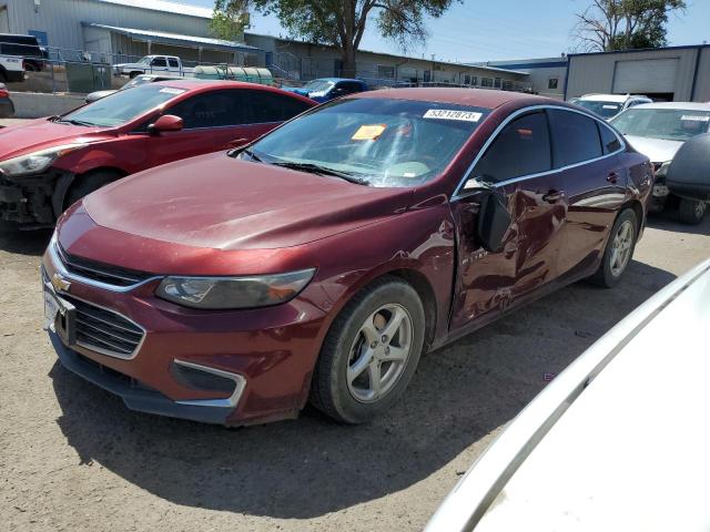 CHEVROLET MALIBU LS 2016 1g1zb5st8gf186344