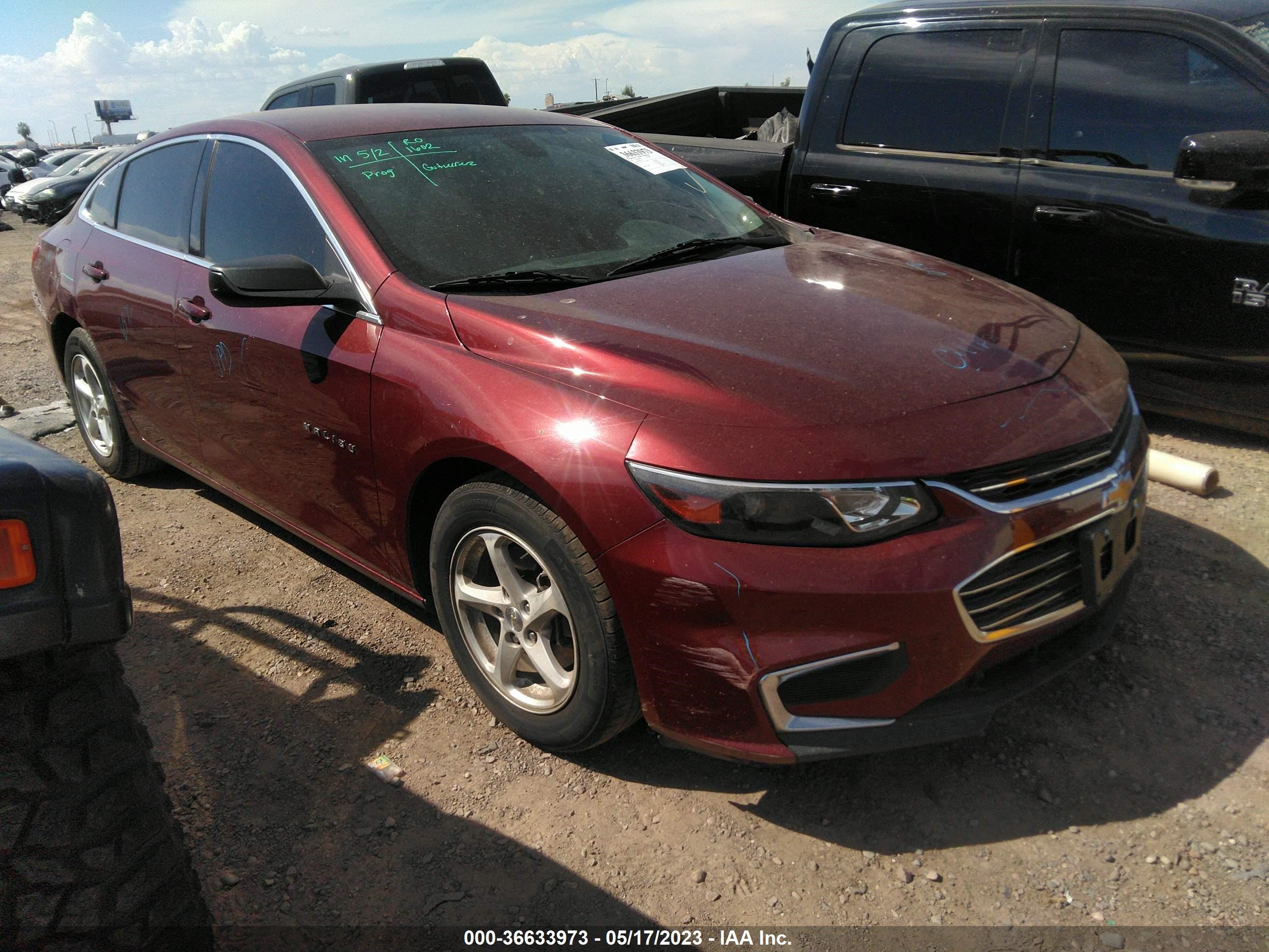 CHEVROLET MALIBU 2016 1g1zb5st8gf275394