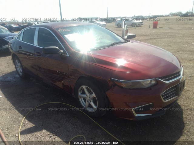 CHEVROLET MALIBU 2016 1g1zb5stxgf181288