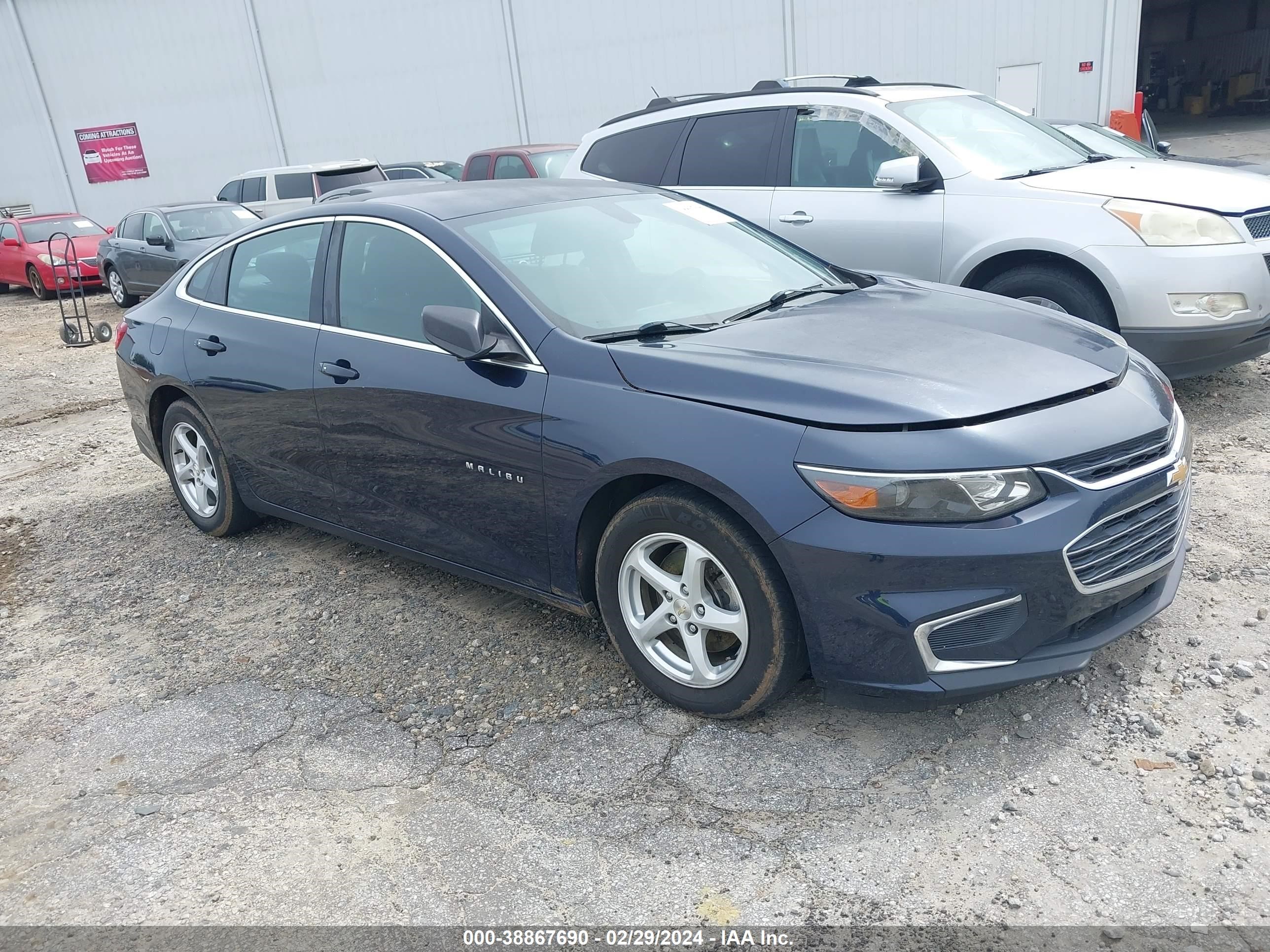 CHEVROLET MALIBU 2016 1g1zb5stxgf286400